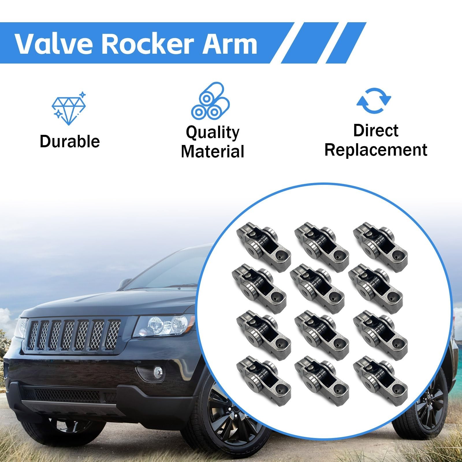 5047896AD Valve Rocker Arm Fit for 3.6L 2016-2024 Chrysler Pacifica/Voyager,D…
