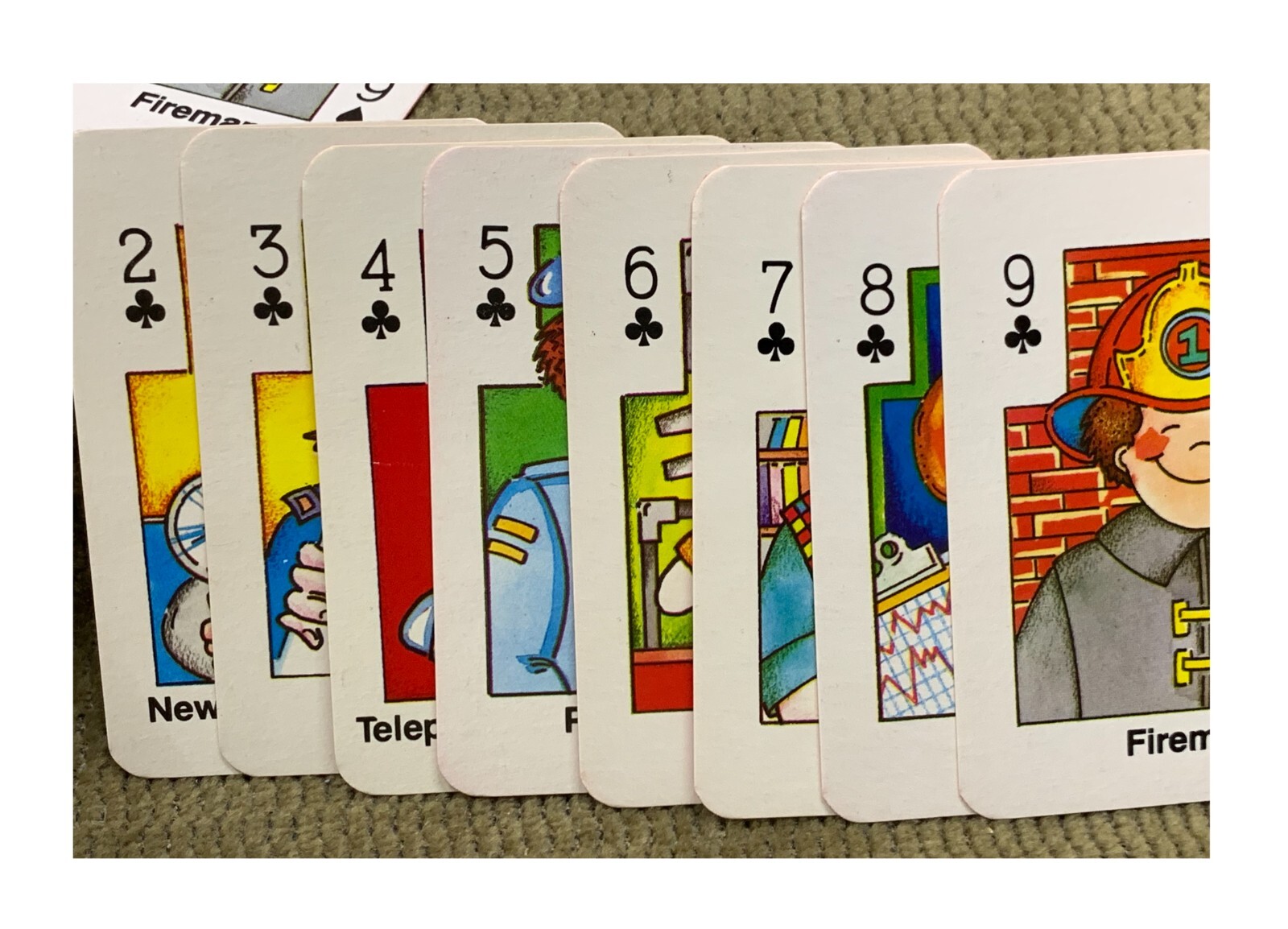 VINTAGE “HEARTS” CARD GAME FOR CREATIVE CHILDREN TO PLAY