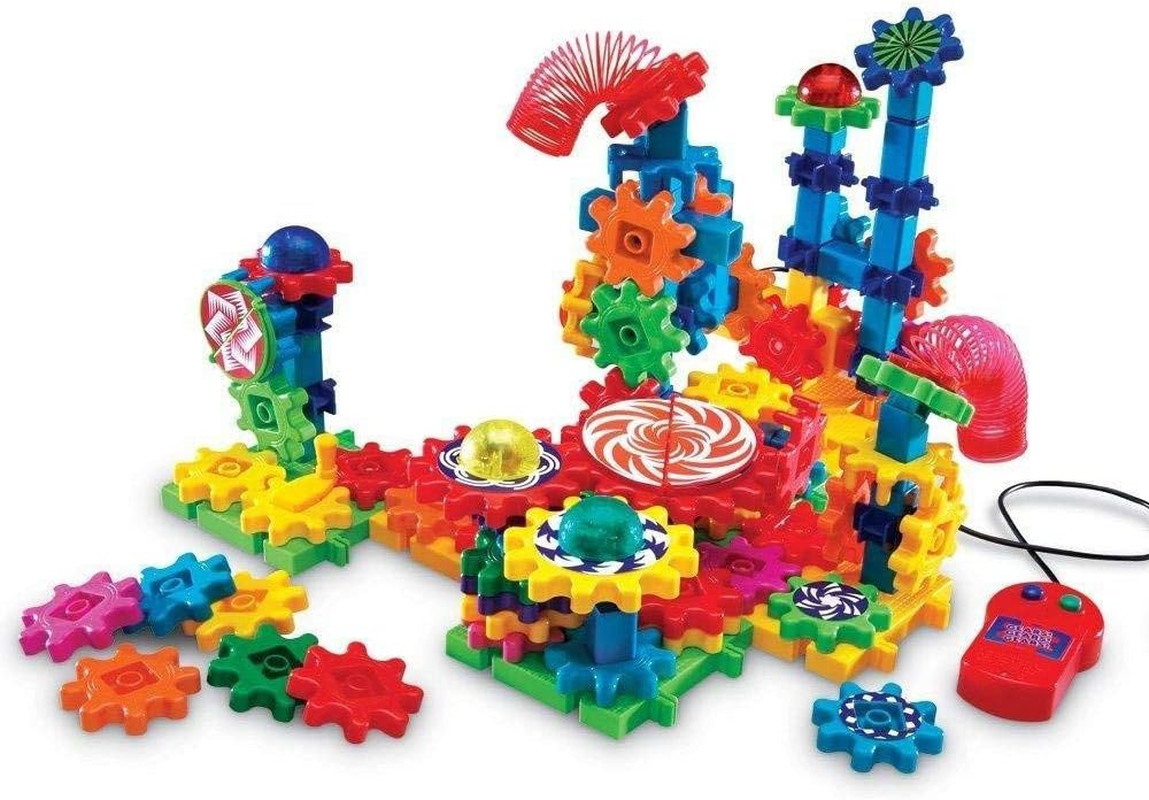 Gears Lights & Action Motorized Building Set