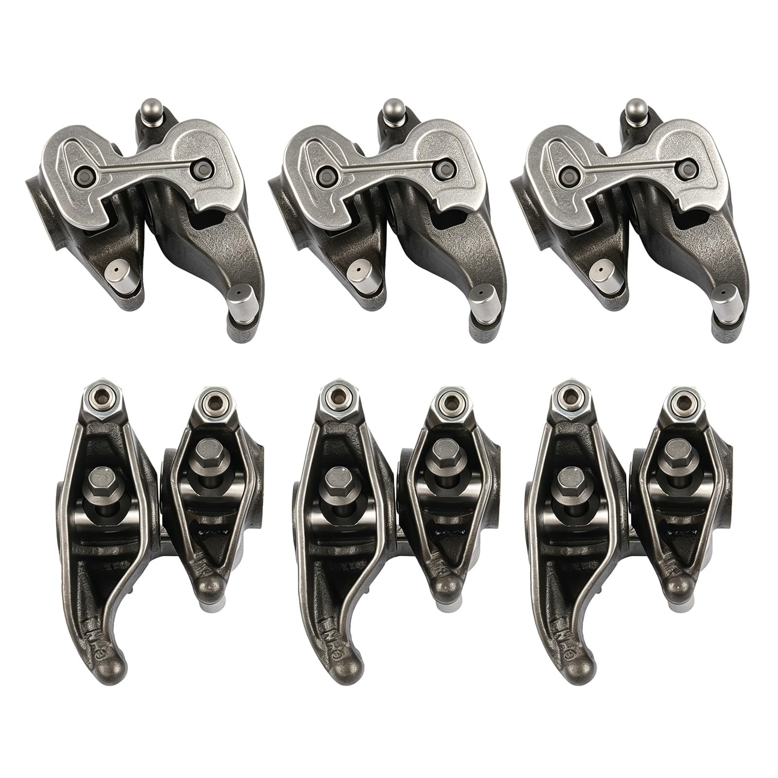 6pcs Rocker Lever Assembly Replacement for 1999-2018 Dodge Ram 2500 3500 5.9 …
