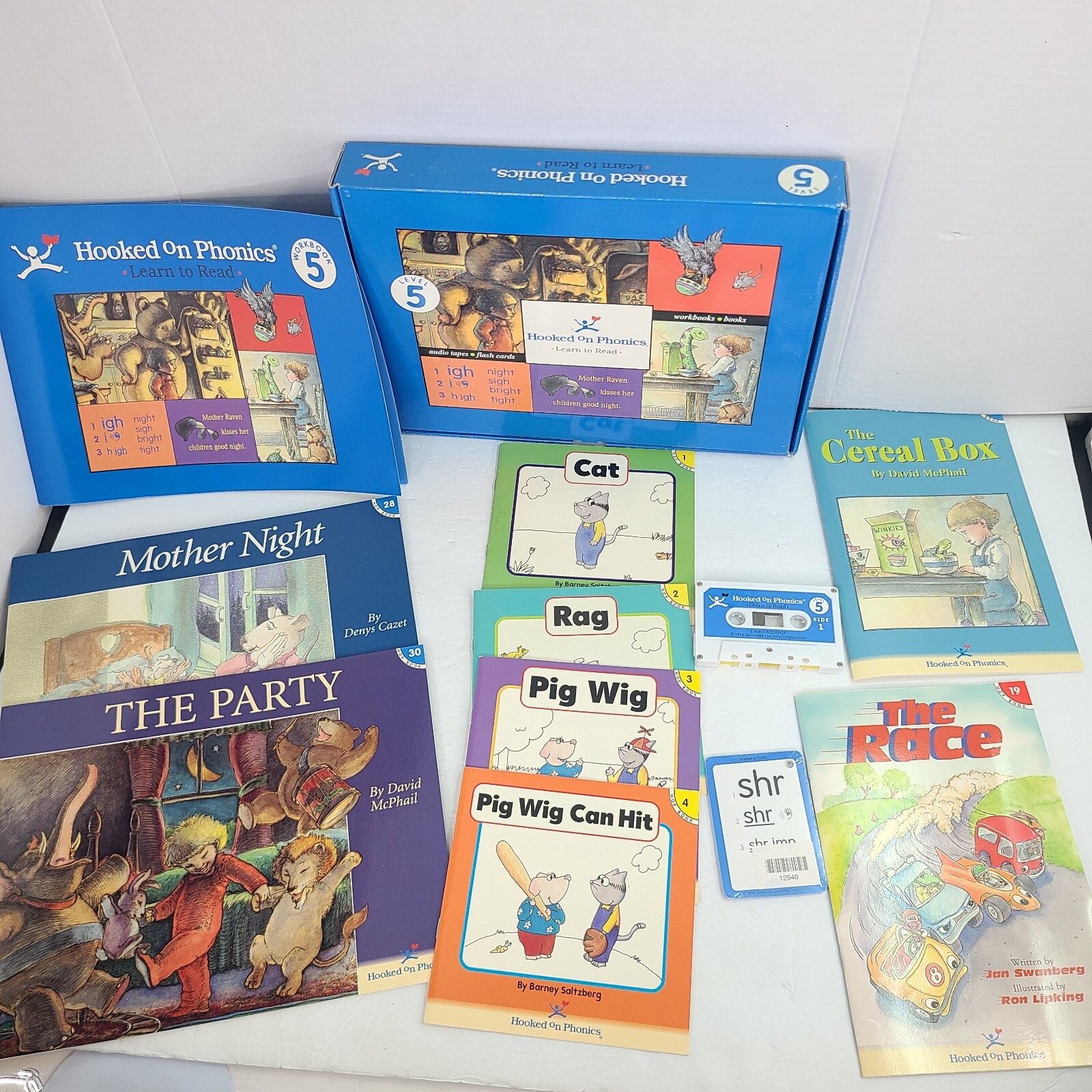 Vintage Hooked On Phonics Level 5 Learning Kit Home Schooling Kit