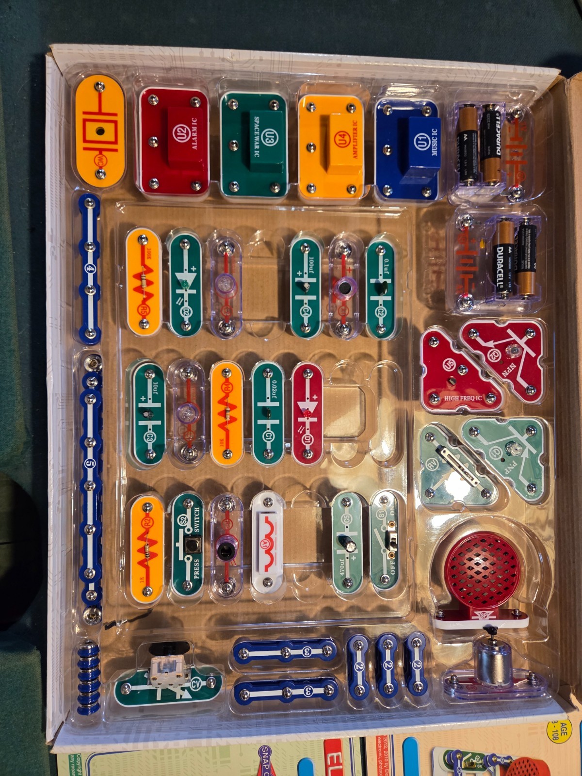 Elenco circuit board.