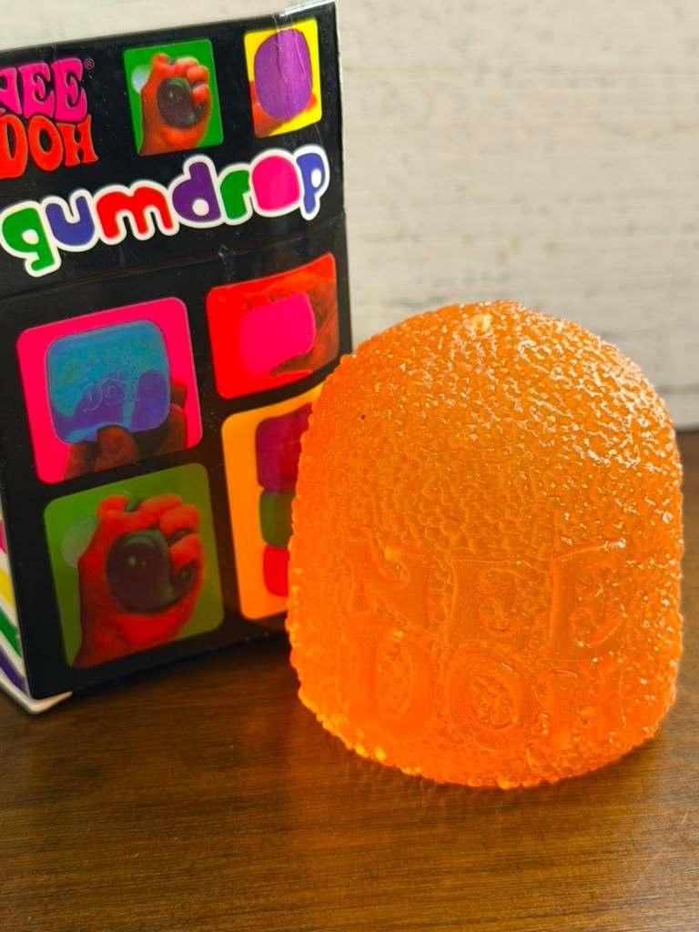 Authentic New Nee Doh Gumdrop Super Solid Squish Needoh Gum Drop RARE US Seller