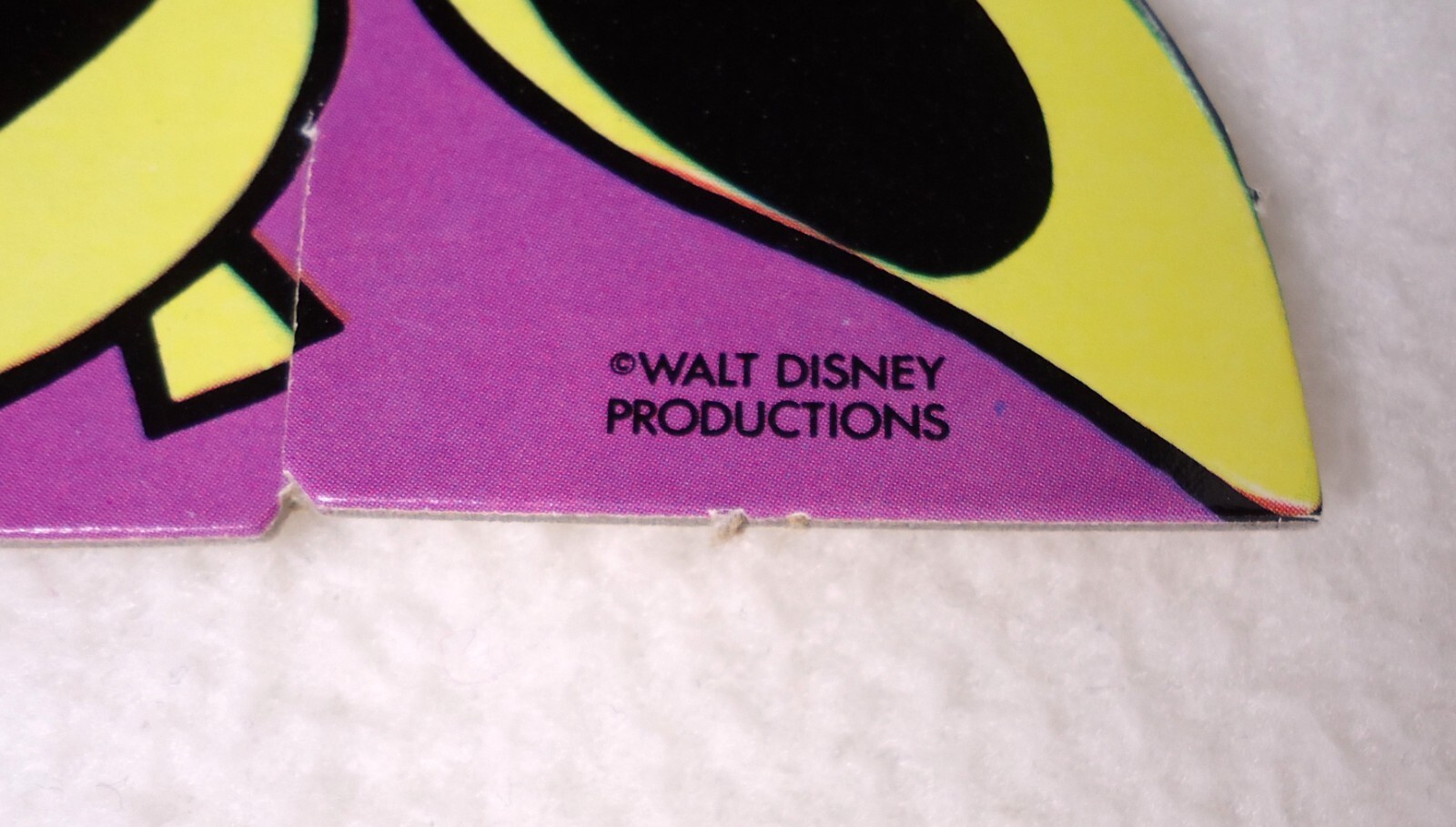 Vtg Mickey Minnie Mouse Lacing Cards Sew Ons Disney 70’s