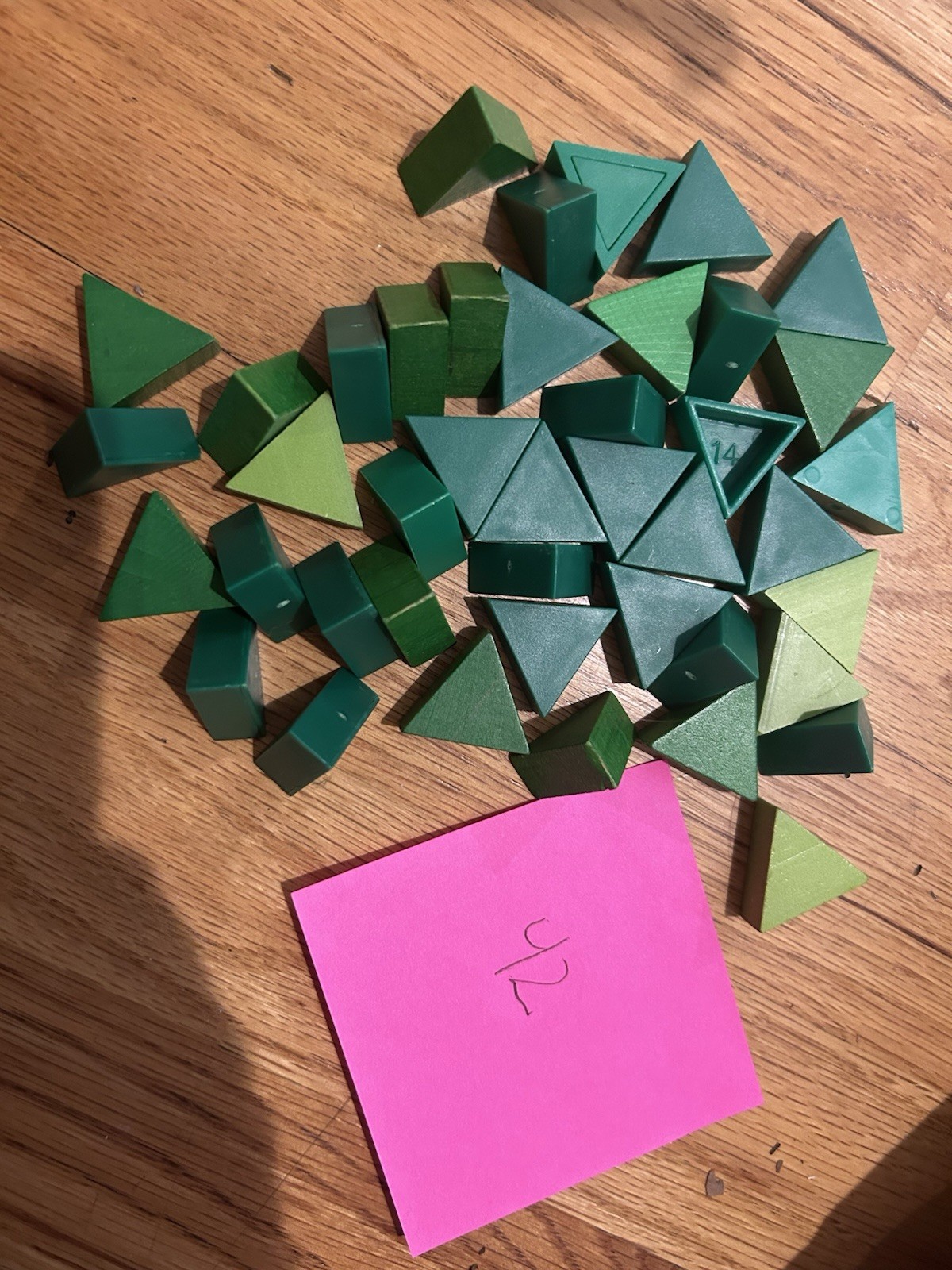 Geometric Block Tile Manipultive