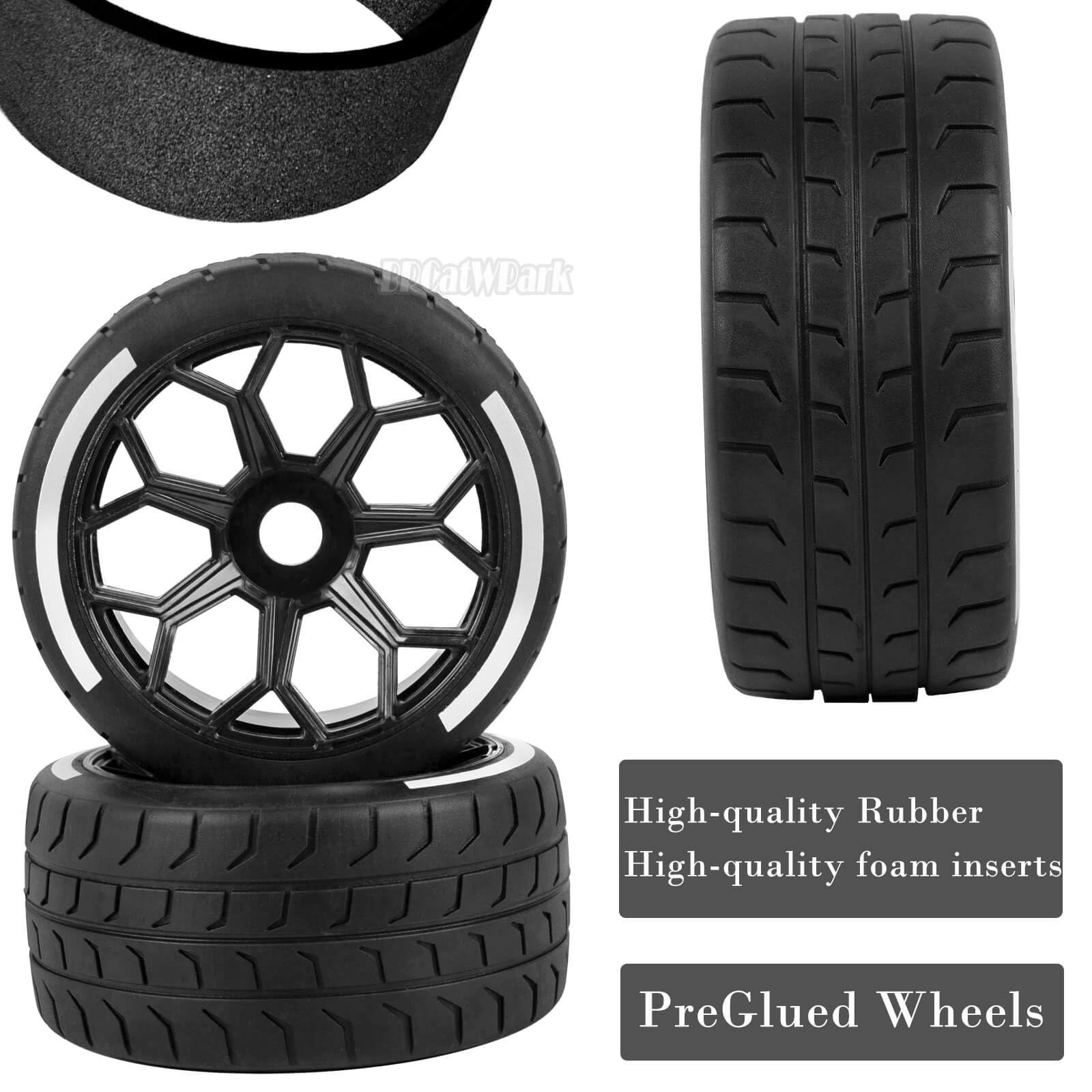 RC Highway Tires Wheel for 1/8 Typhon 6s BLX,1/7 Infraction 6S BLX,Limitless,…
