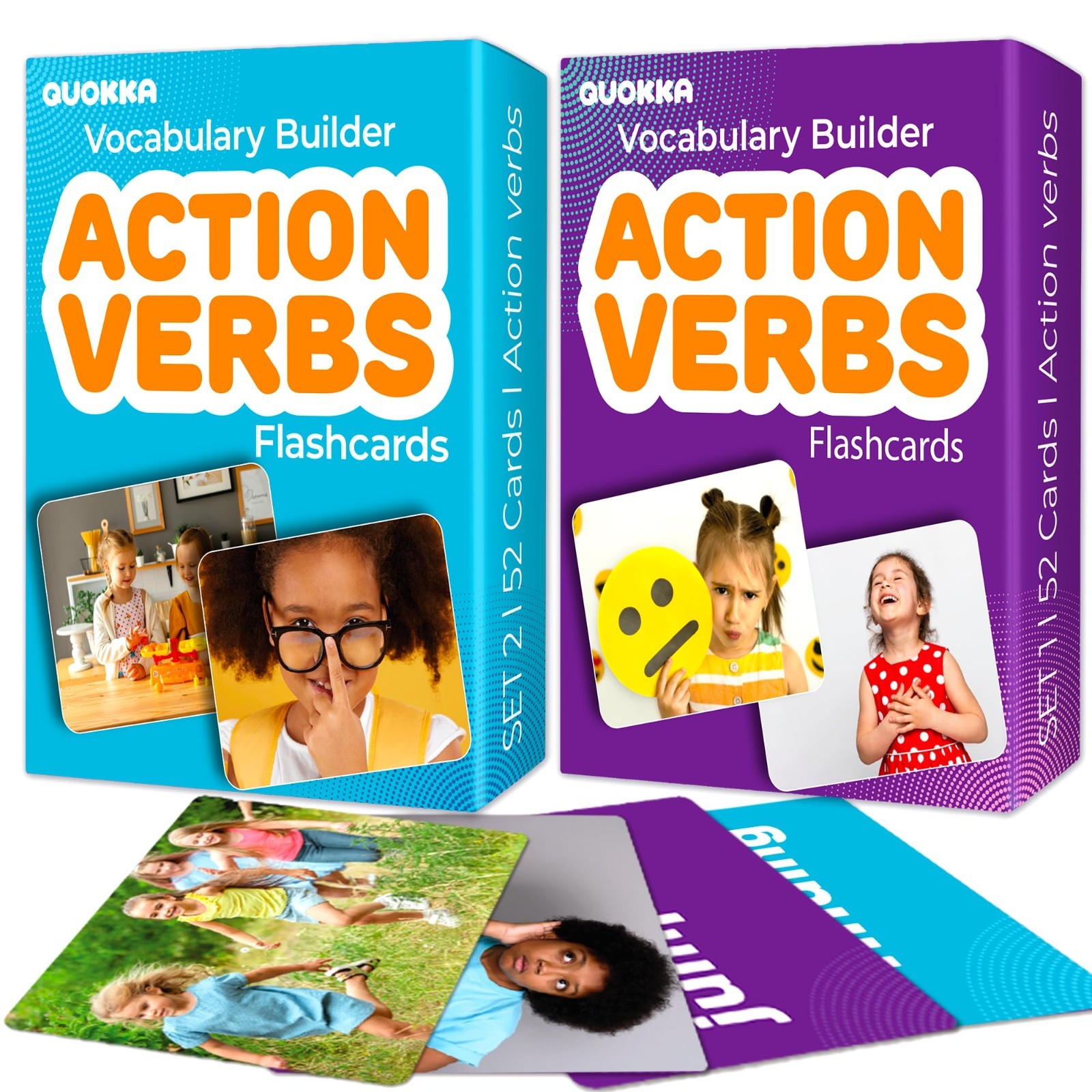 104 Action Verbs Flash Cards for Speech Therapy & ESL – Educational Vocabulary B