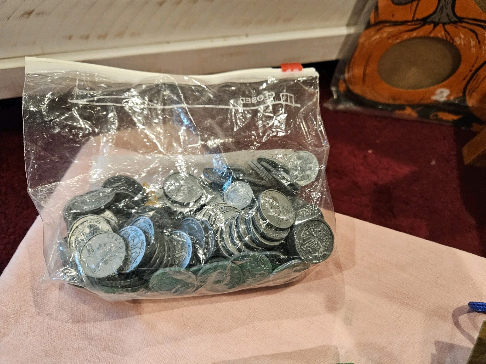 Learning Resources Money Activity Set 102 Pieces Coins Spinner and Money + Xcoin
