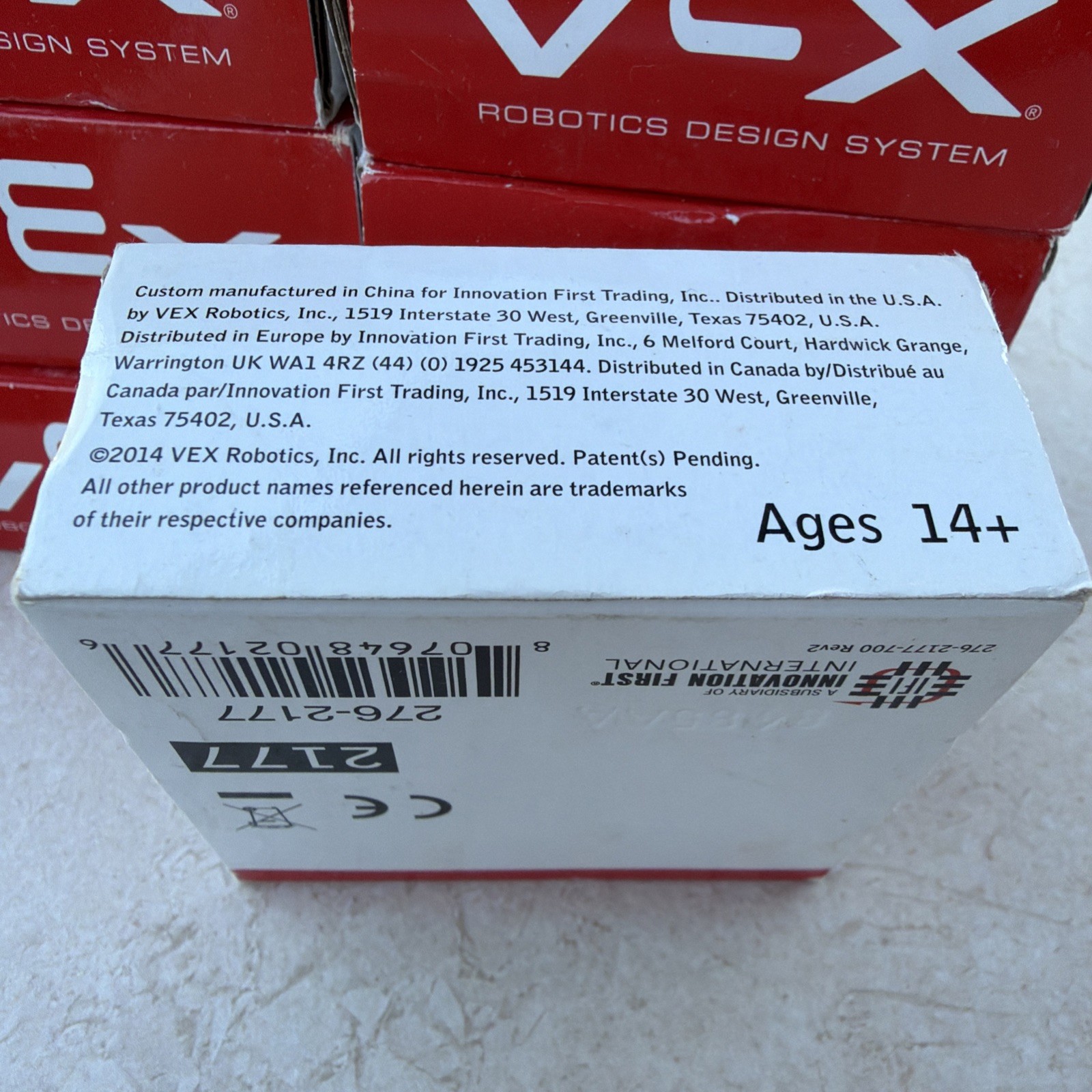 8 New VEX Robotics 2-Wire 393 Motors