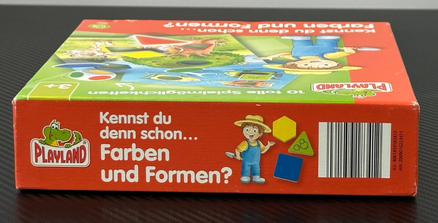 Playland Do You Already Know Colors & Shapes Playful Learning Toy (German)
