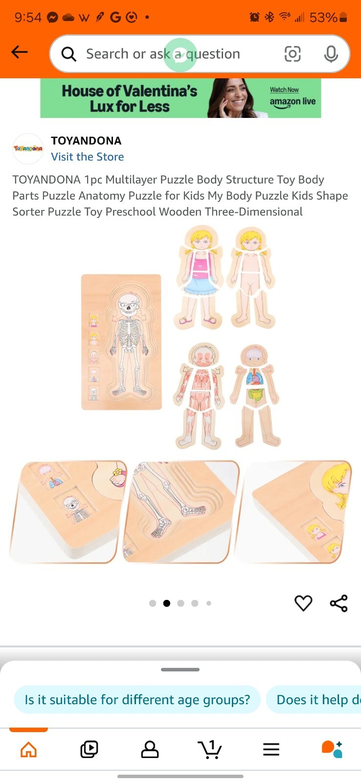 Discovery Toys Body Amazing Puzzle