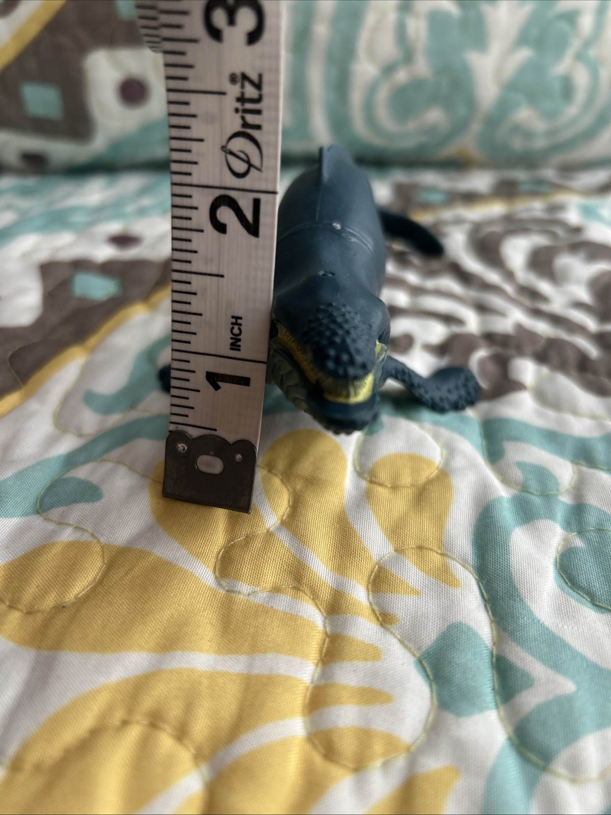 Realistic Humpback Whale Toy 6” Plastic Replica Sea Life Decor Cake Topper