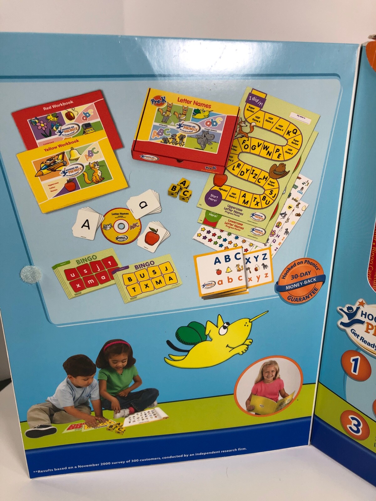 Hooked on Phonics Get Ready To Read Letter Names Letter Sounds ABC Pre K Age 3-5