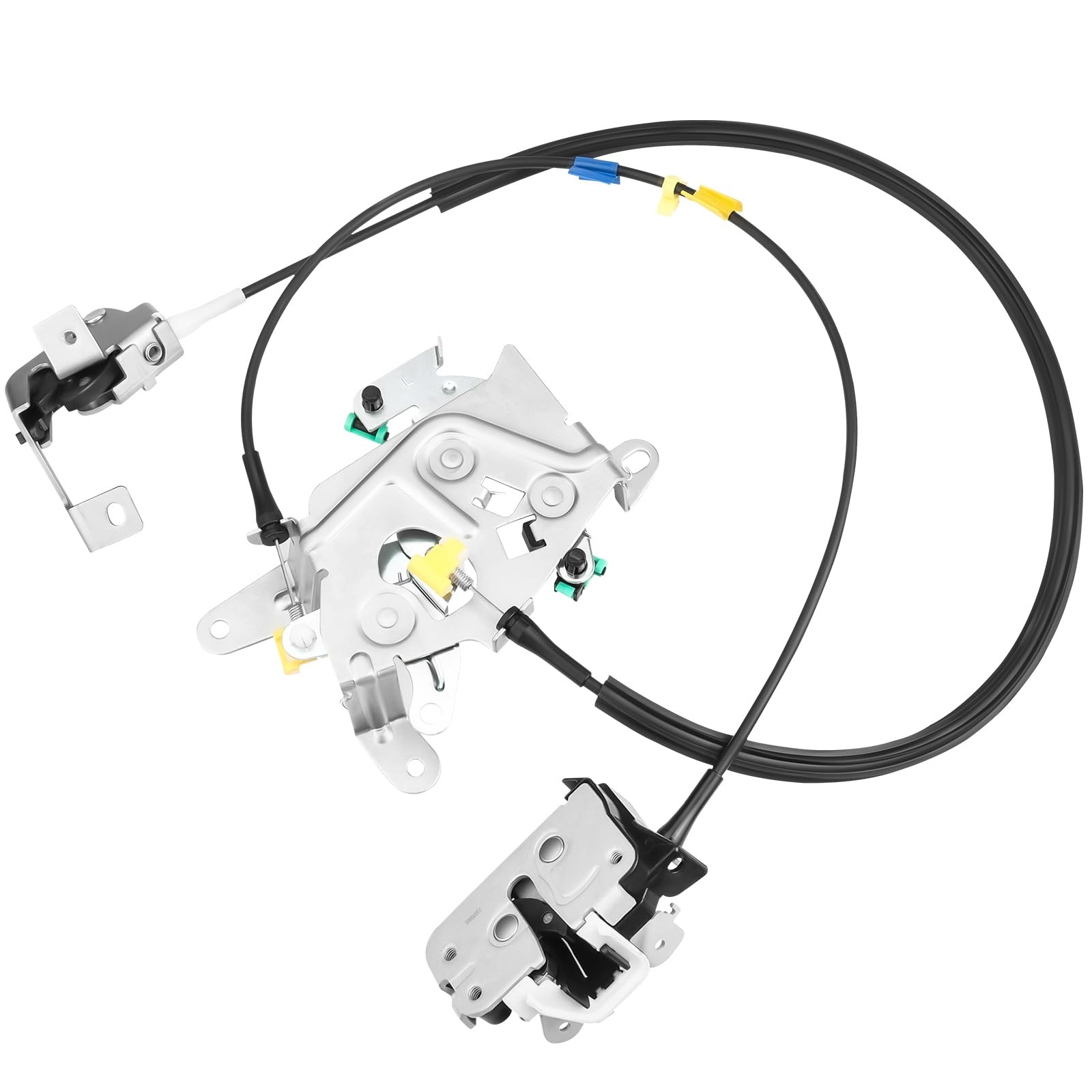 Rear Left Driver Side Door Lock Latch & Cable fit for 1999 2000 2001 Black