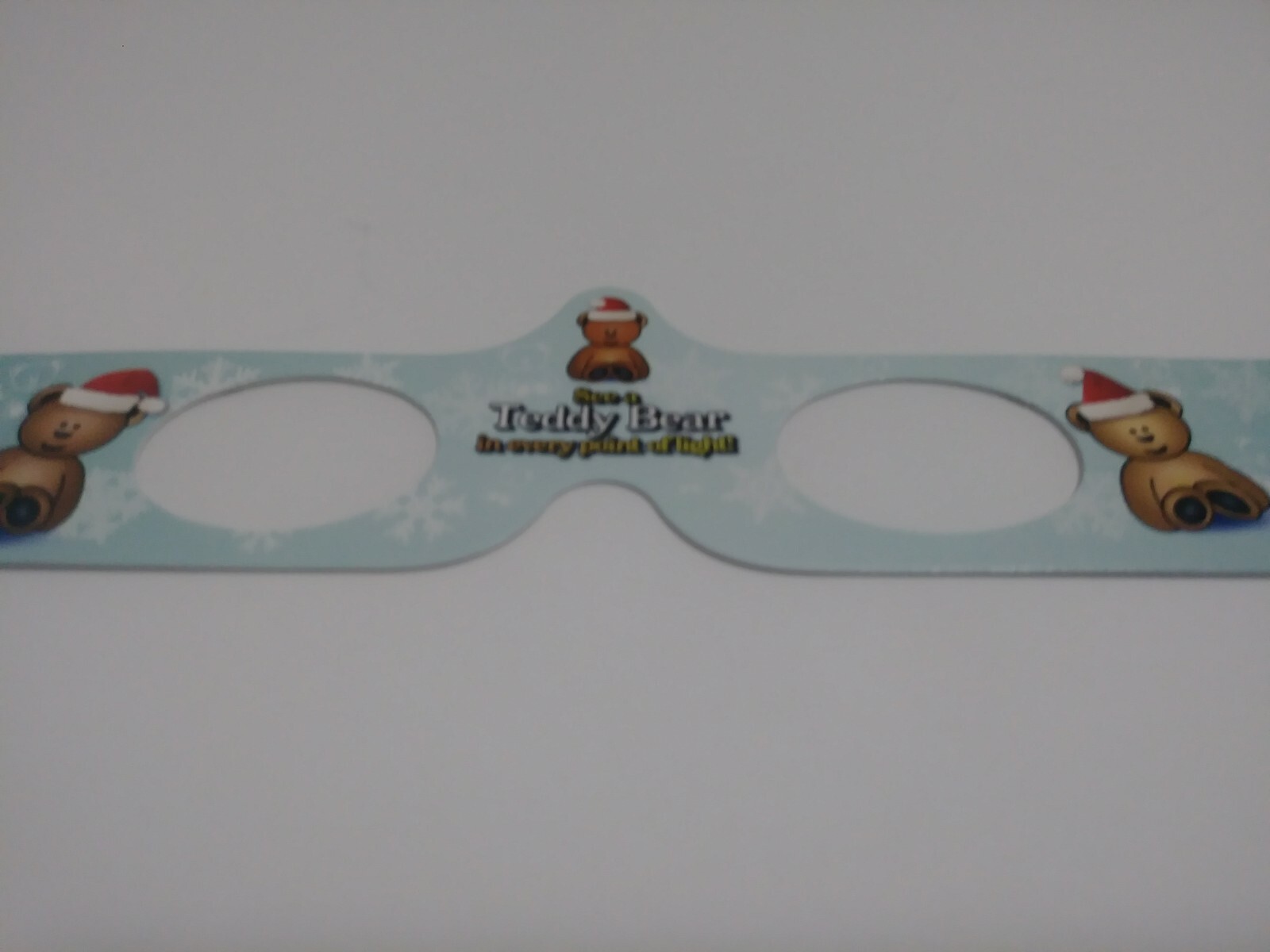 Holiday Specs Magically See A Teddy Bear In Every Light New Unique Gift Fun F1