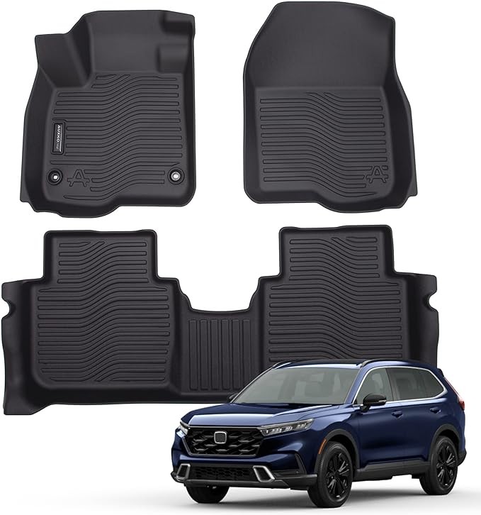Auxko All Weather Floor Mats Fits for Honda CR-V 2023 2024 2025 2026 (Include