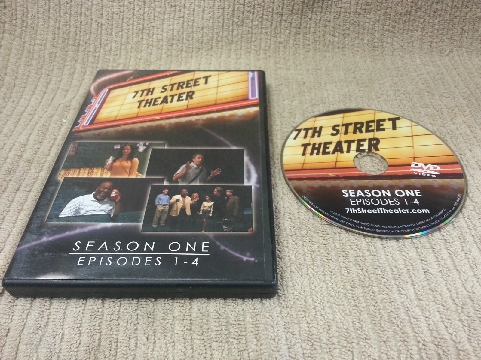 7TH STREET THEATER – SEASON ONE (1) EPISODES 1-4 – DVD – Free Shipping!!