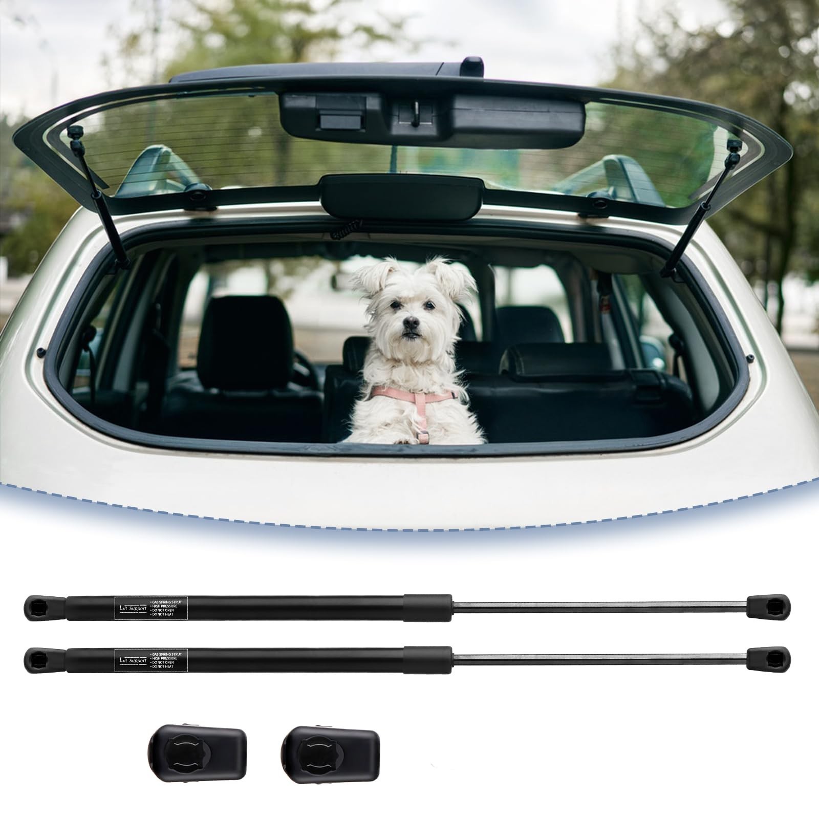 6260 Rear Window Glass Shocks Struts Lift Supports for Ford Escape 2008-2012,…