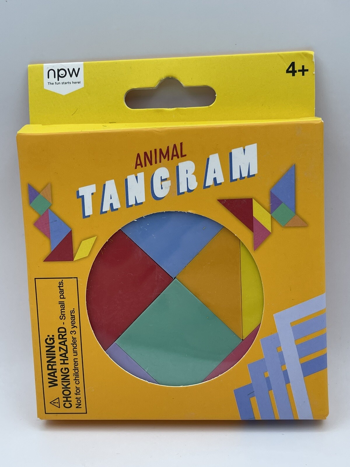 Tanagram set – animal – ages 4+ teachers supply home school learning resource