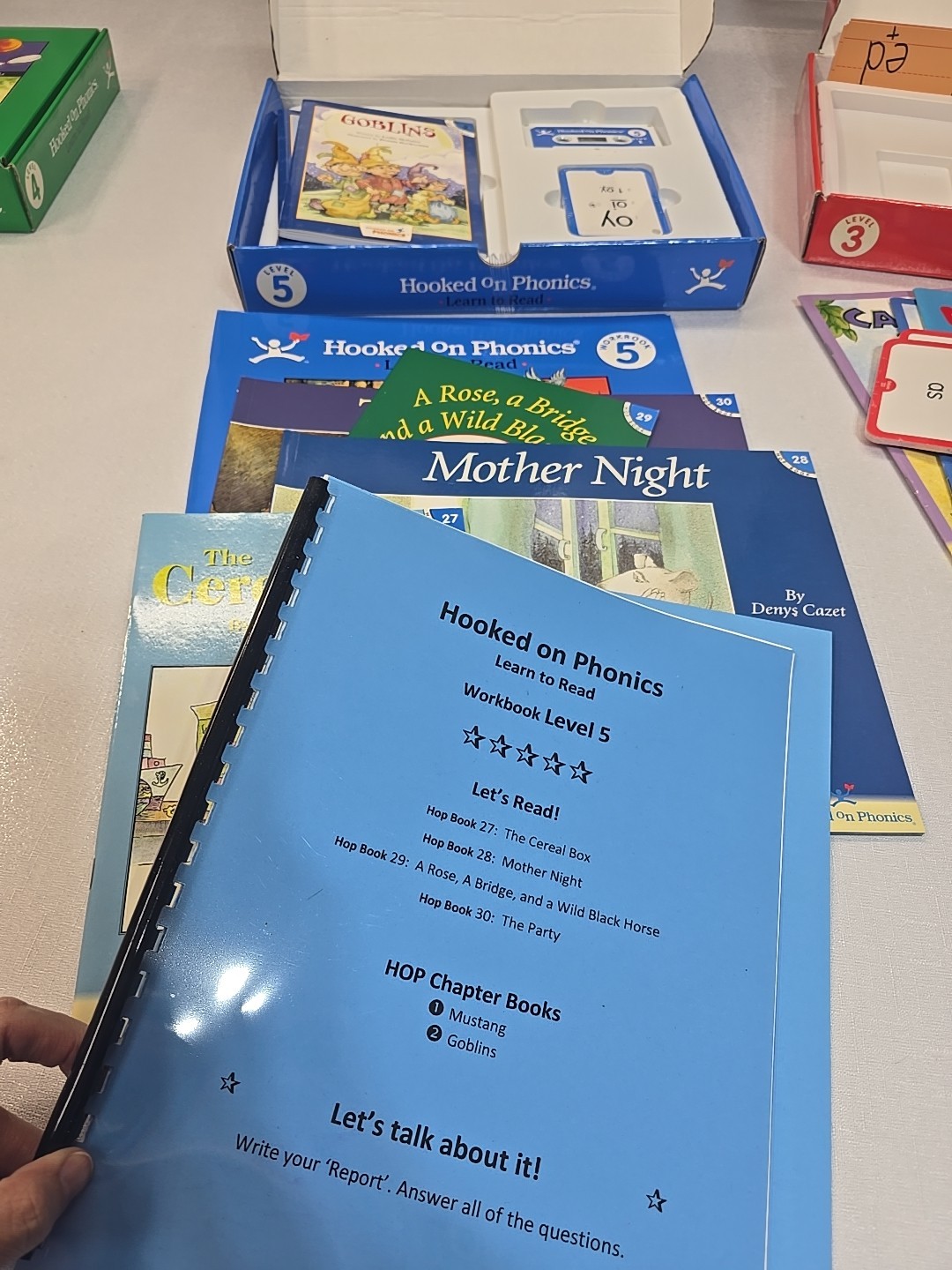 Hooked on Phonics Set Levels 3 4 5 Learn To Read Homeschool **READ DESCRIPTION**