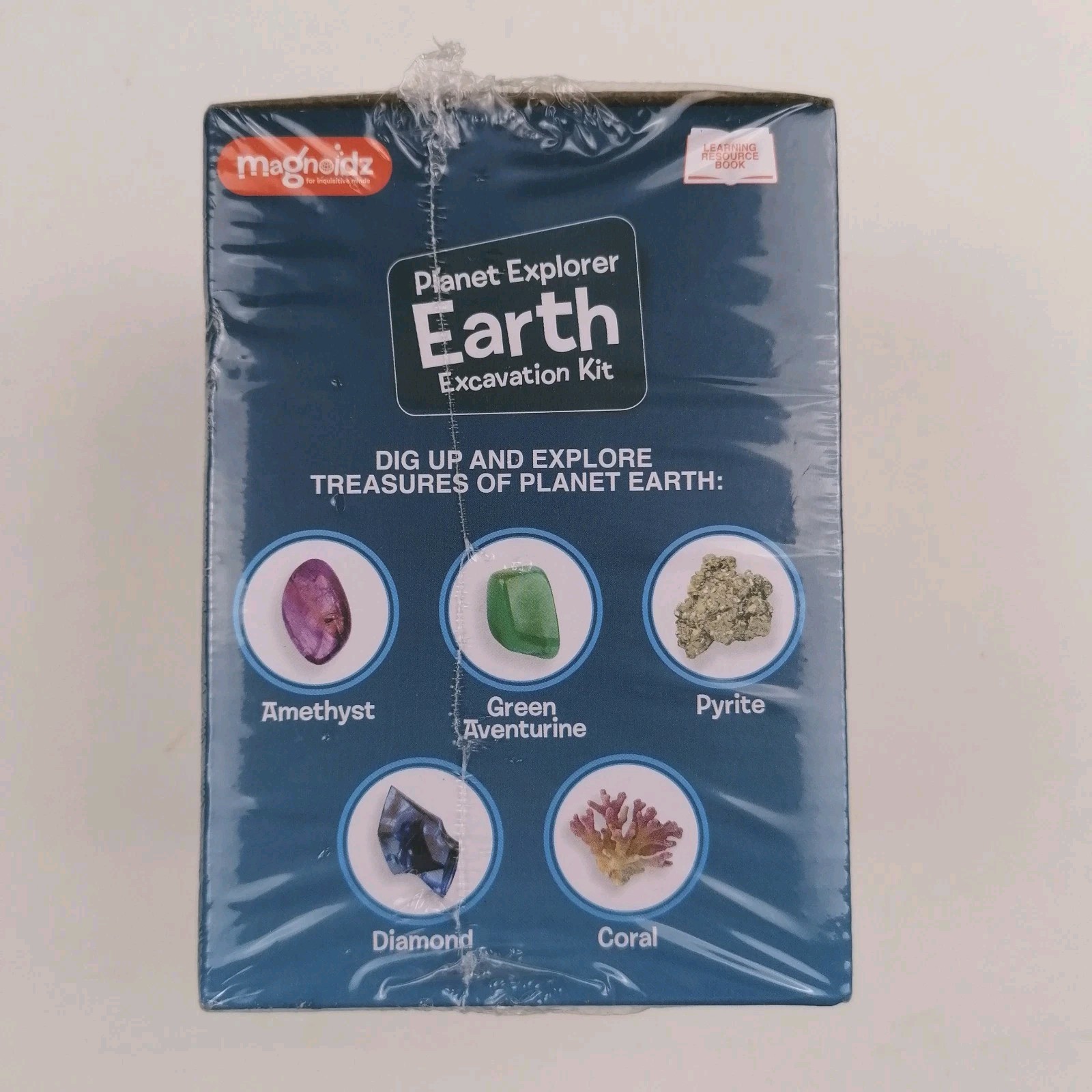Magnoidz Planet Explorer Earth Excavator Kit Ages 6+ Learn About Geology – New