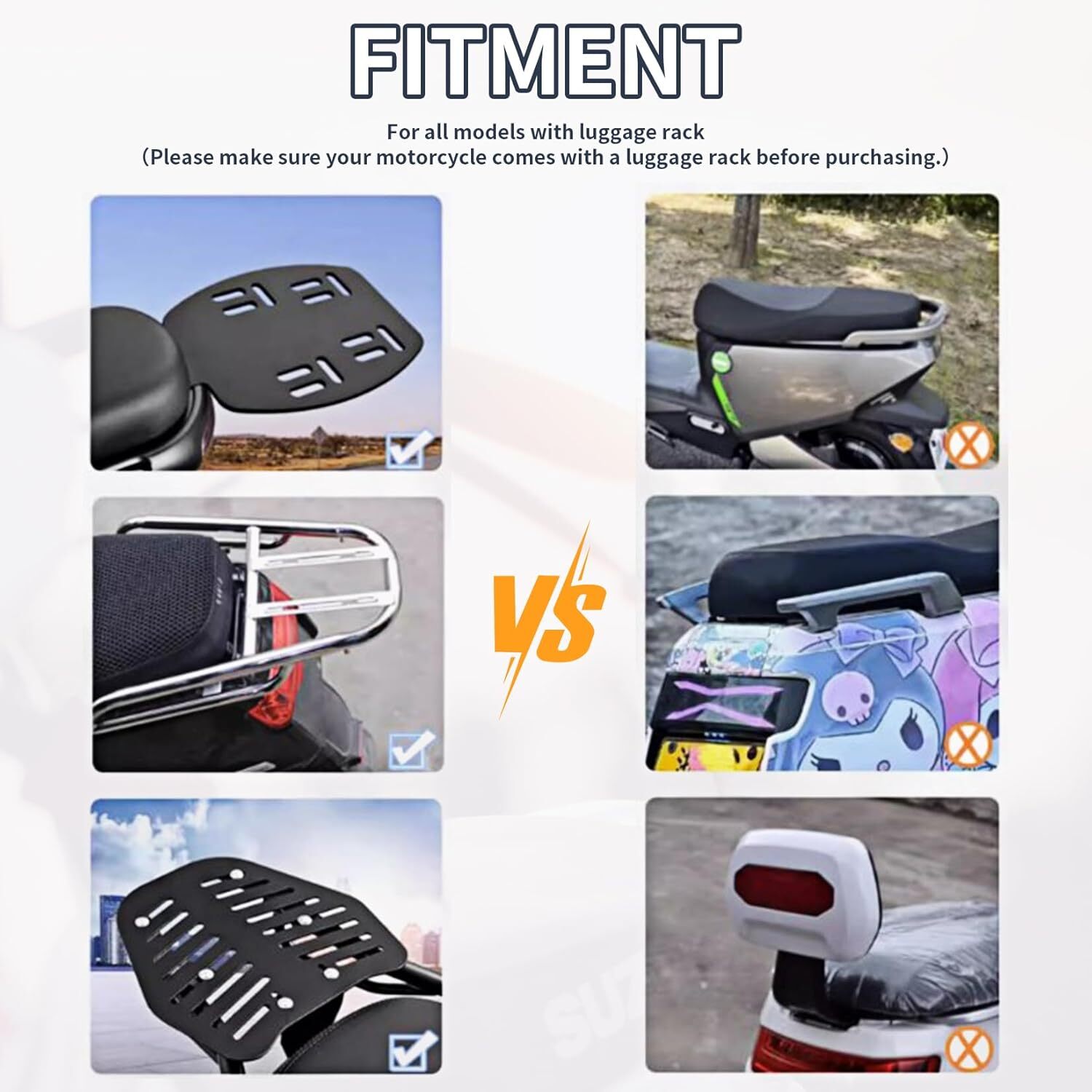 PSLER Universal Tailbox With Soft Backrest – Motorcycle Scooter Daily Top Box