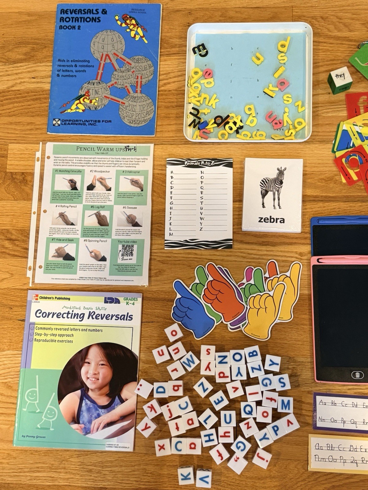 OT / Teacher Literacy & Handwriting Learning Materials Bundle – Lakeshore +
