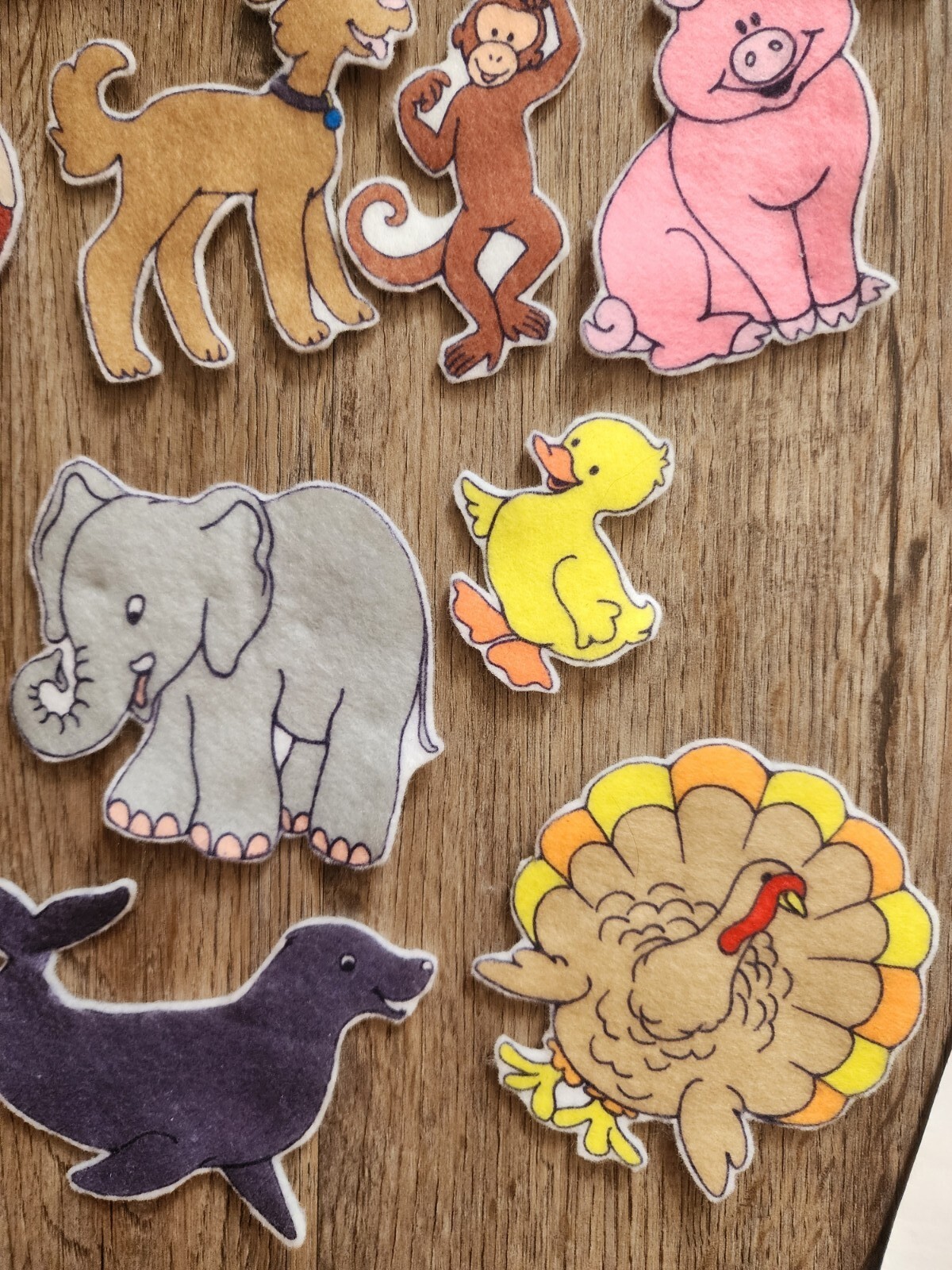 The Story Teller Time Felt Board Cutouts Farm And Zoo Adventure ECE Pre-k School