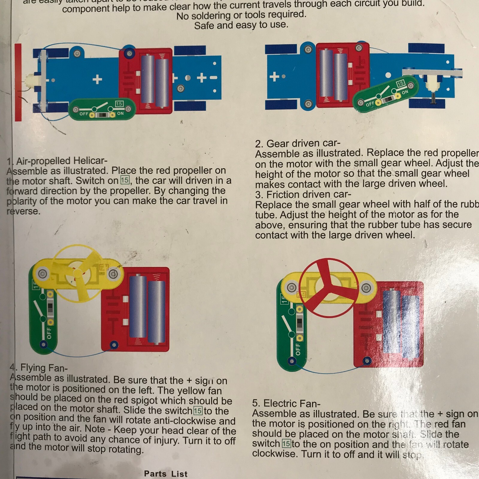 Vintage Electronic Brain Box (Air Propelled Helicar Snap-On Electronic Kit) New