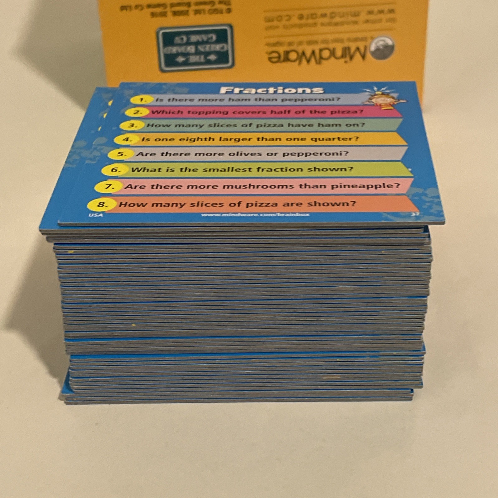 Mindware Brain Box Math age 8+ Replacement Parts