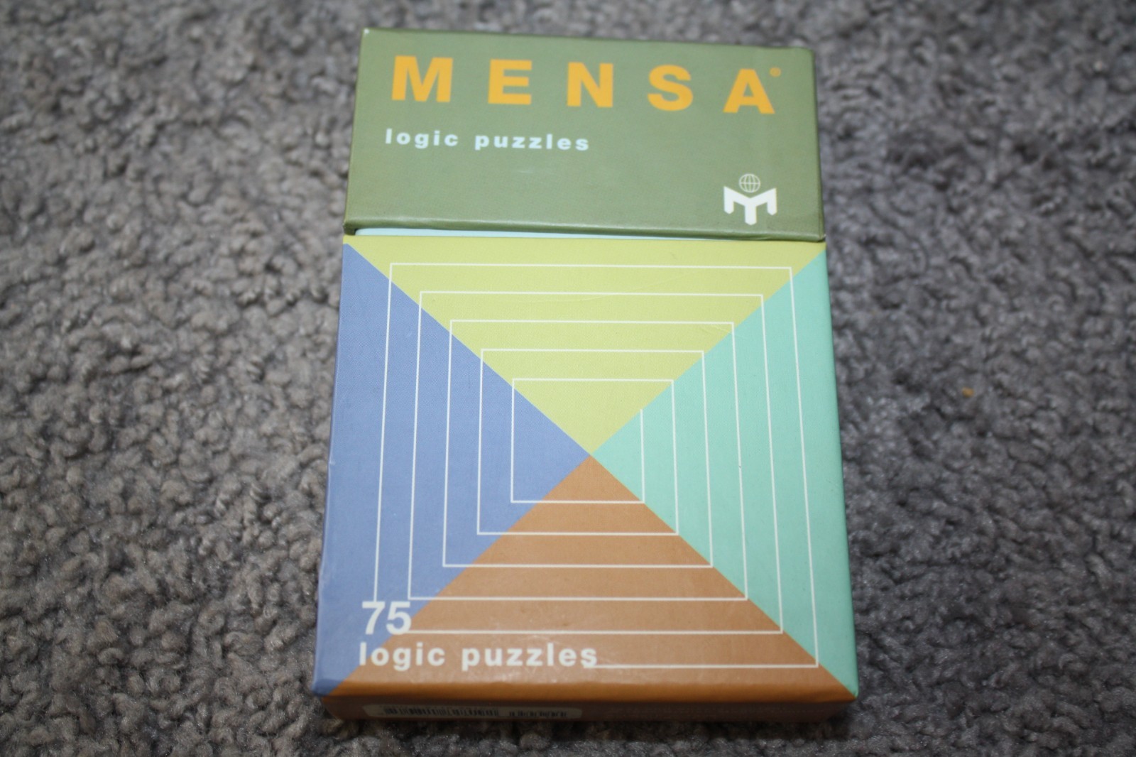 Mensa Logic Puzzles and Mighty Mind Benders Flash Card Games