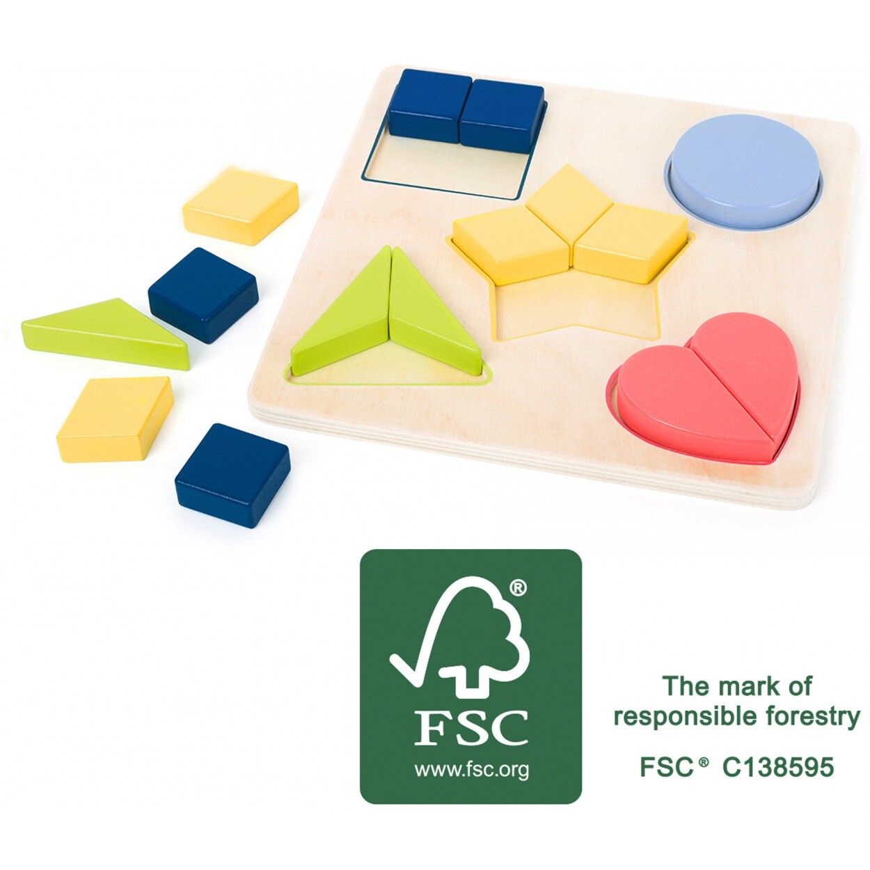 SmallFoot – Educational Shapes Puzzle – 11101