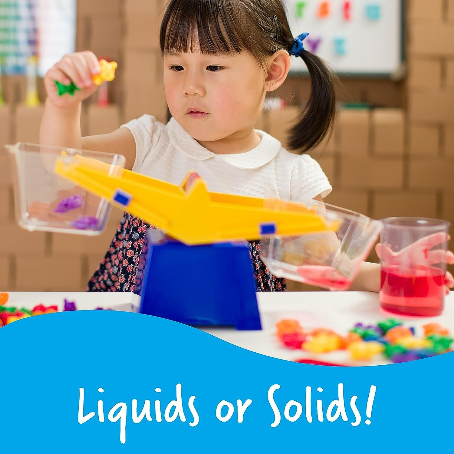 Learning Resources Primary Bucket Balance Teaching Scale -Ages 3+ Science & Math