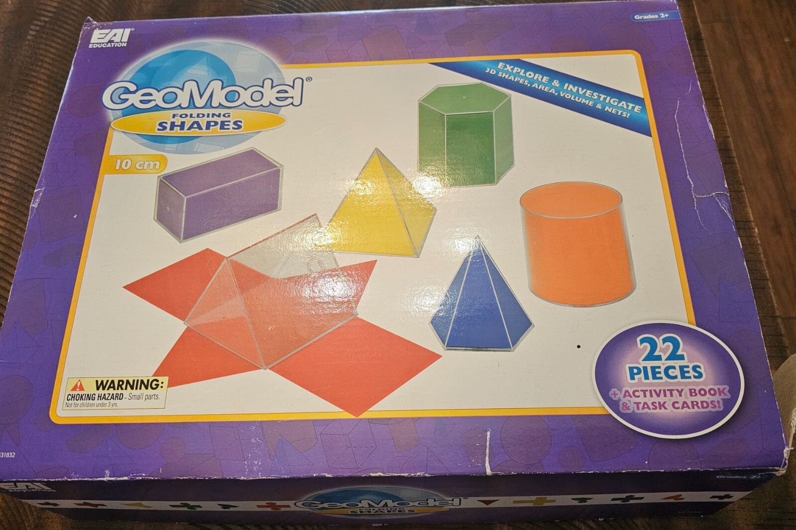 EAI GeoModel Folding Shapes and Cuisenaire Power Solids
