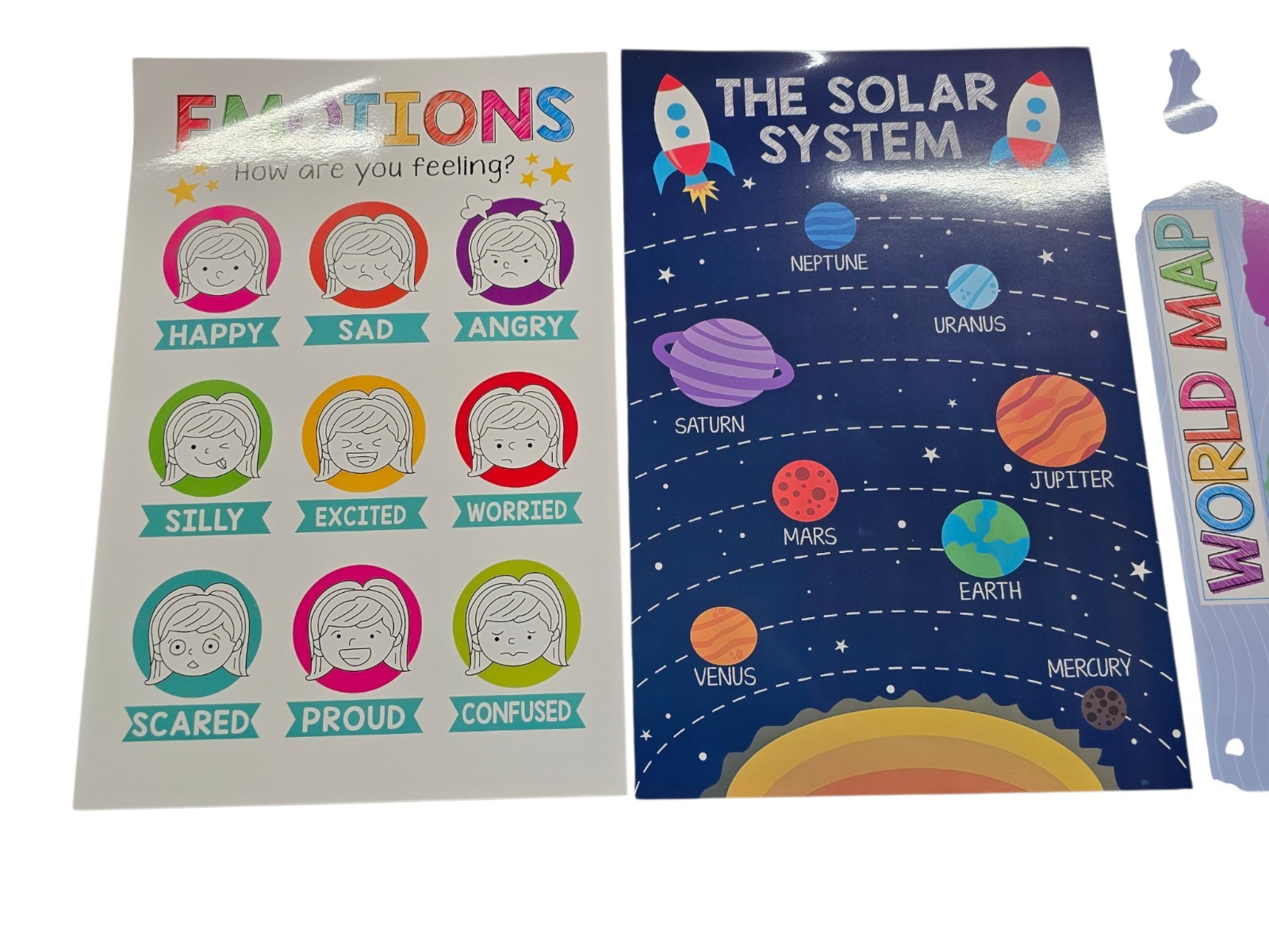 Hadley designs educational posters set of 16 for preschool & kindergarten classr