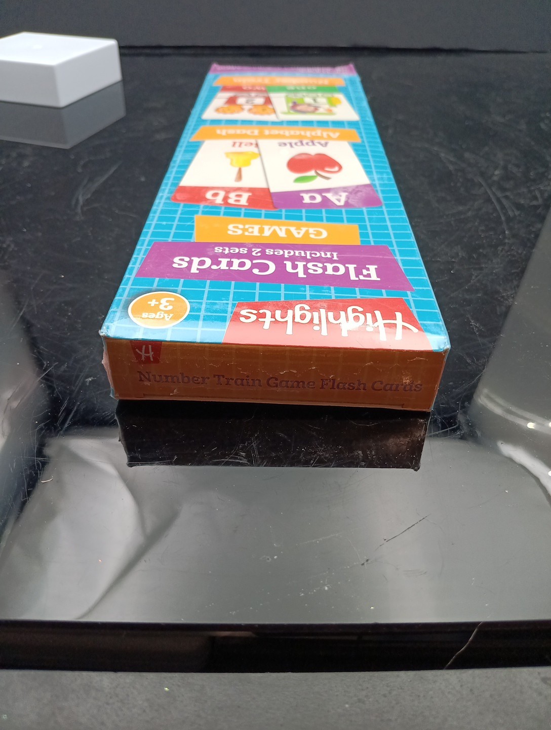 Highlights Alphabet Dashand Numbers Train Flash Card Sets 48 Cards Per Set T2376
