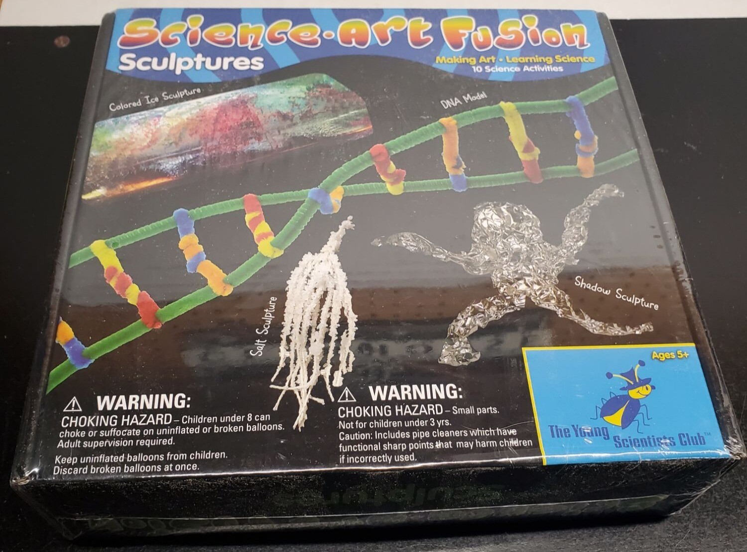 The Young Scientists Club Science – Art Fusion Sculptures Craft box – New – Fact