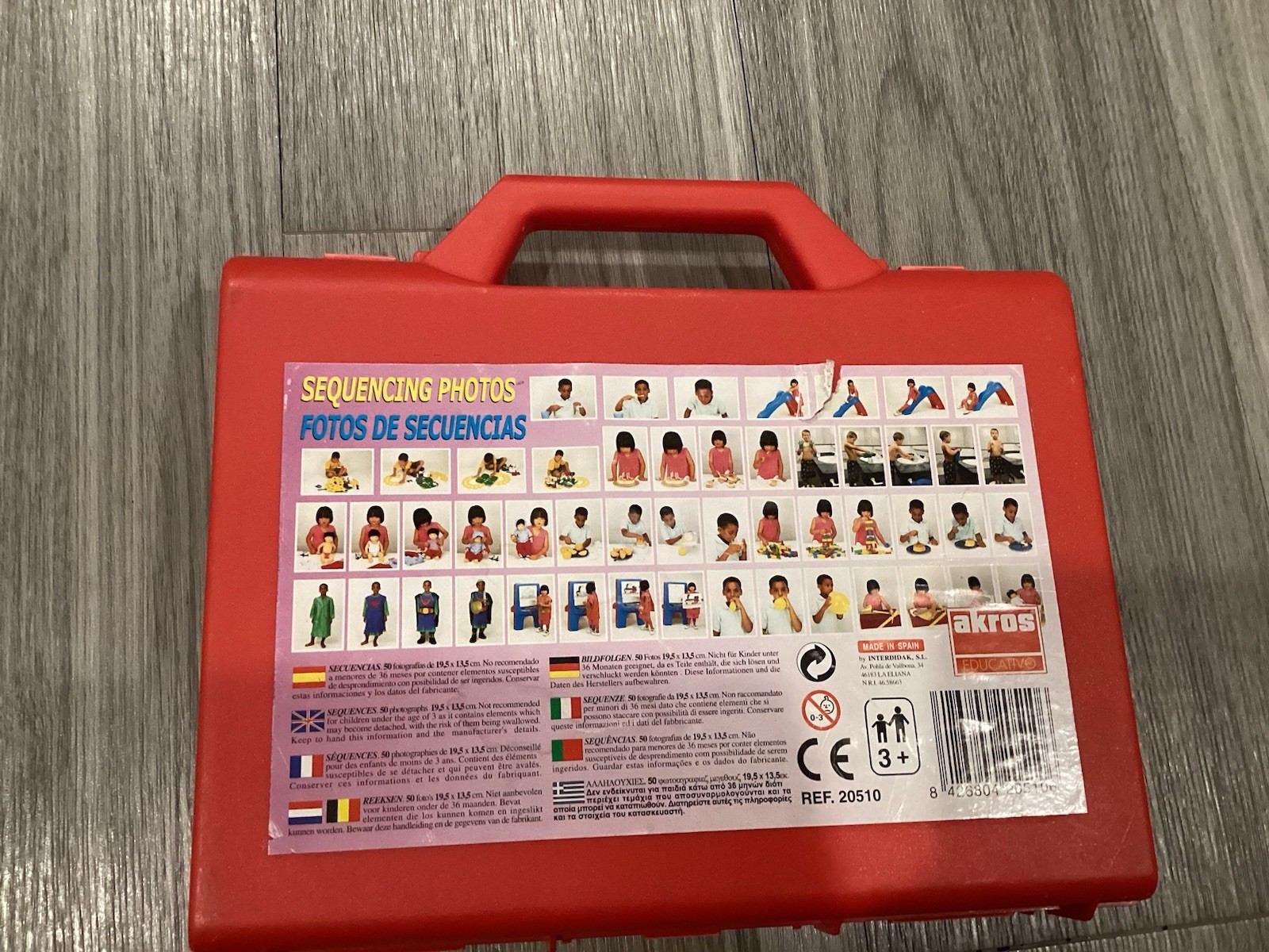 Akros Educational Sequencing Photo Cards
