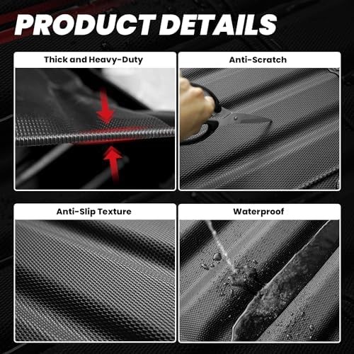 Bed Mat for Toyota Tundra 2022-2026 5.5FT/5.5′ Truck Bed, All Weather 5.5 FT Bed