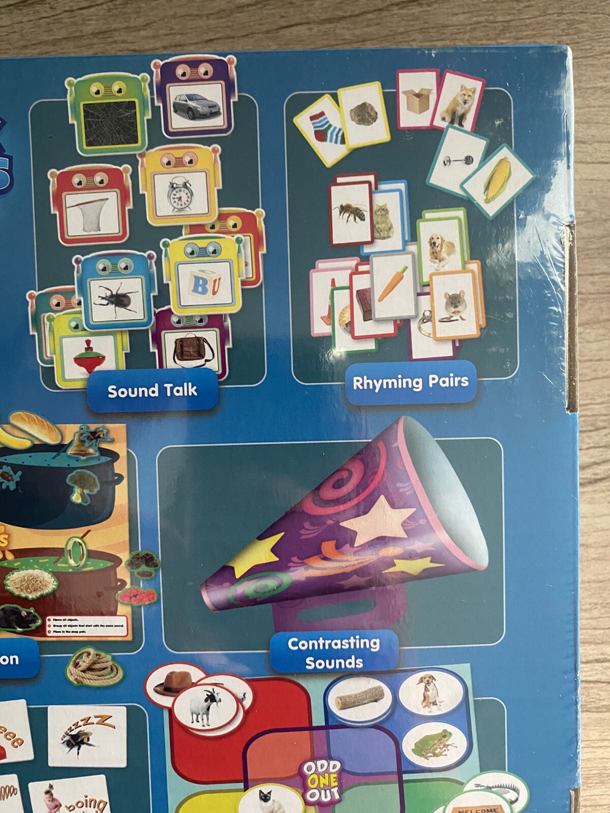 Junior Learning 6Phonemic Awareness Games Sounds Rhyming Alliteration Sealed New