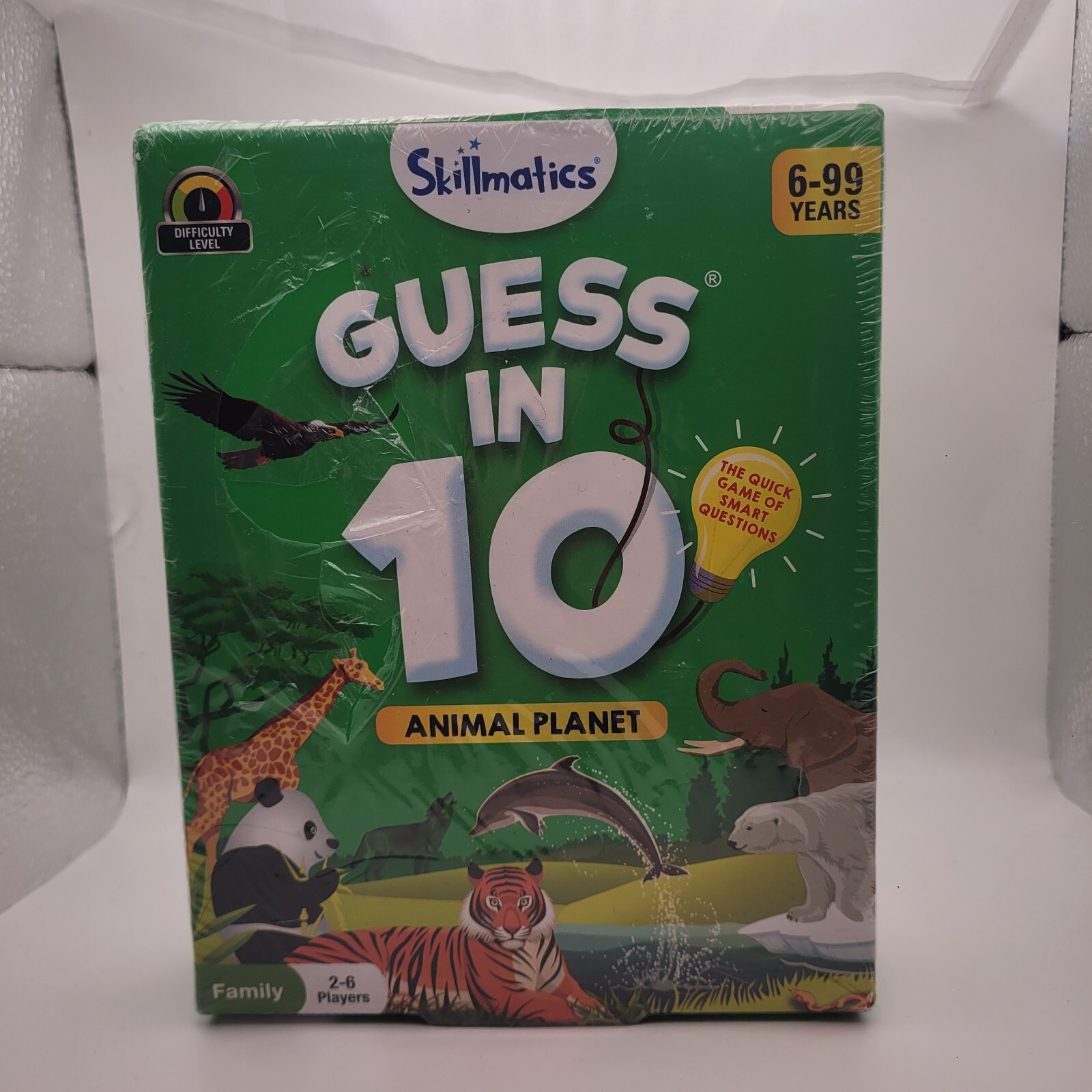 Skillmatics Card Game : Guess in 10 Animal Planet NEW/SEALED