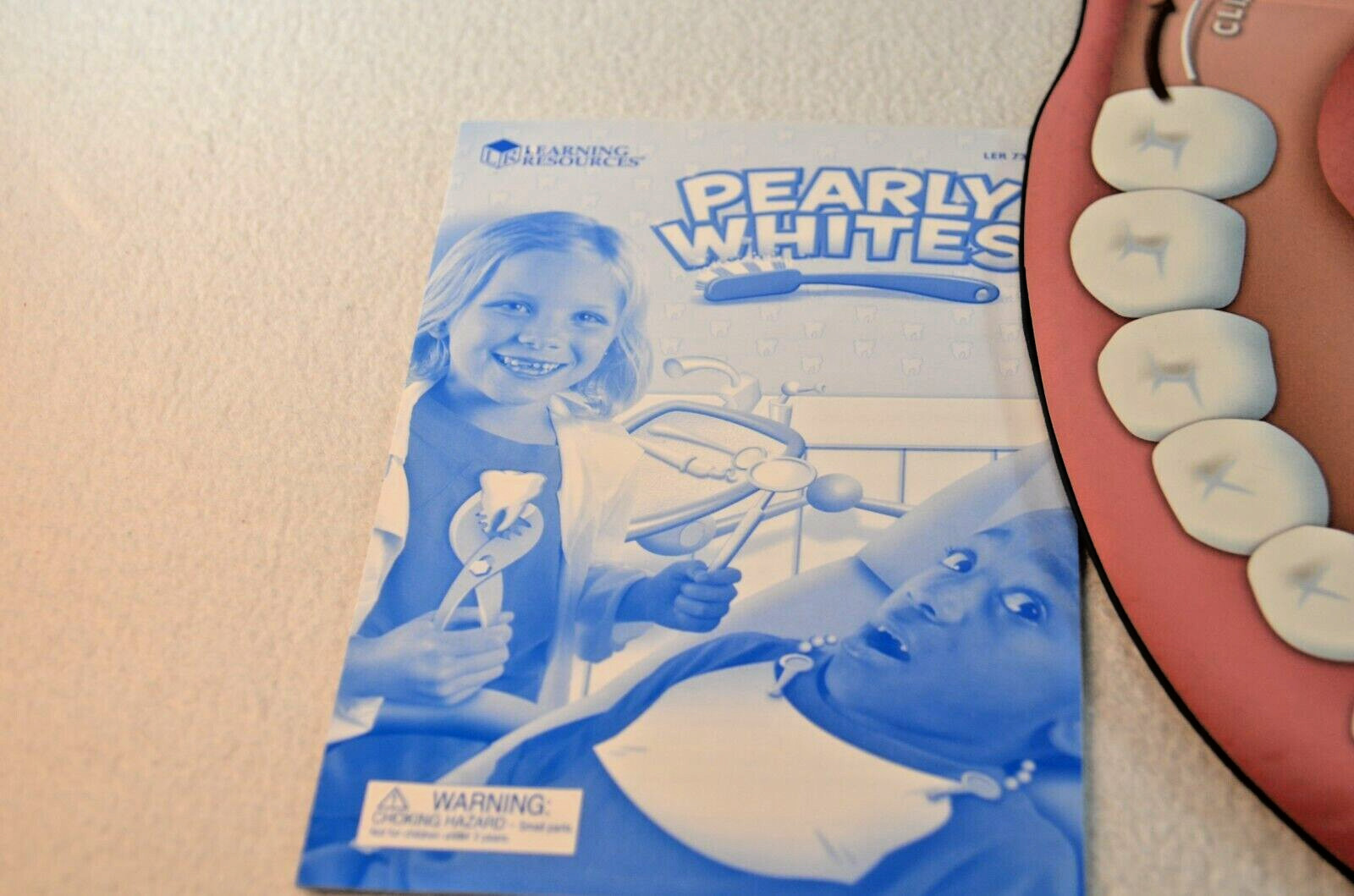Pearly Whites Board Game Learning Resources Dental Health Game Complete