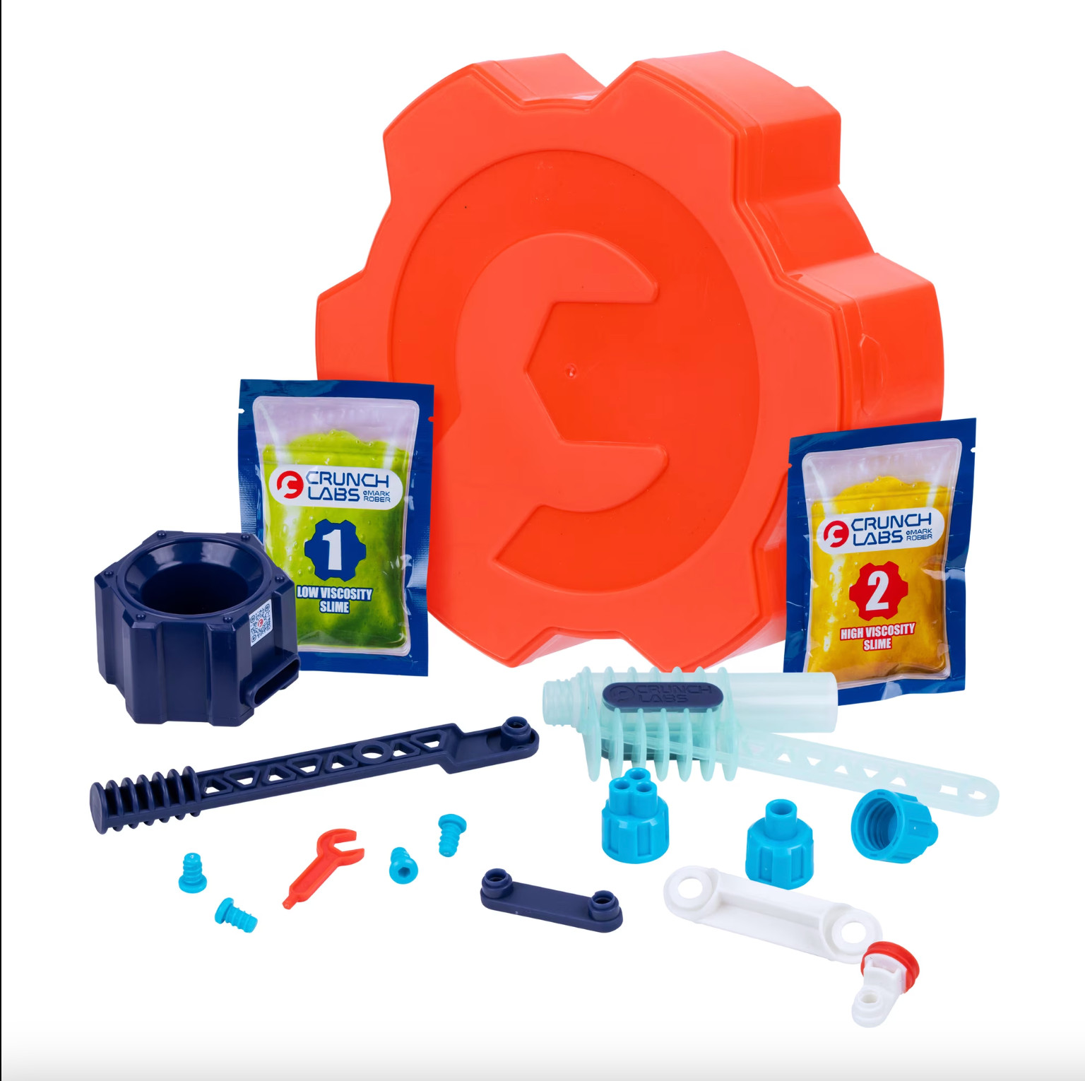 Crunch Labs by Mark Rober, Slime Prank Lab, Build a Snot Pump & Create The Perfe
