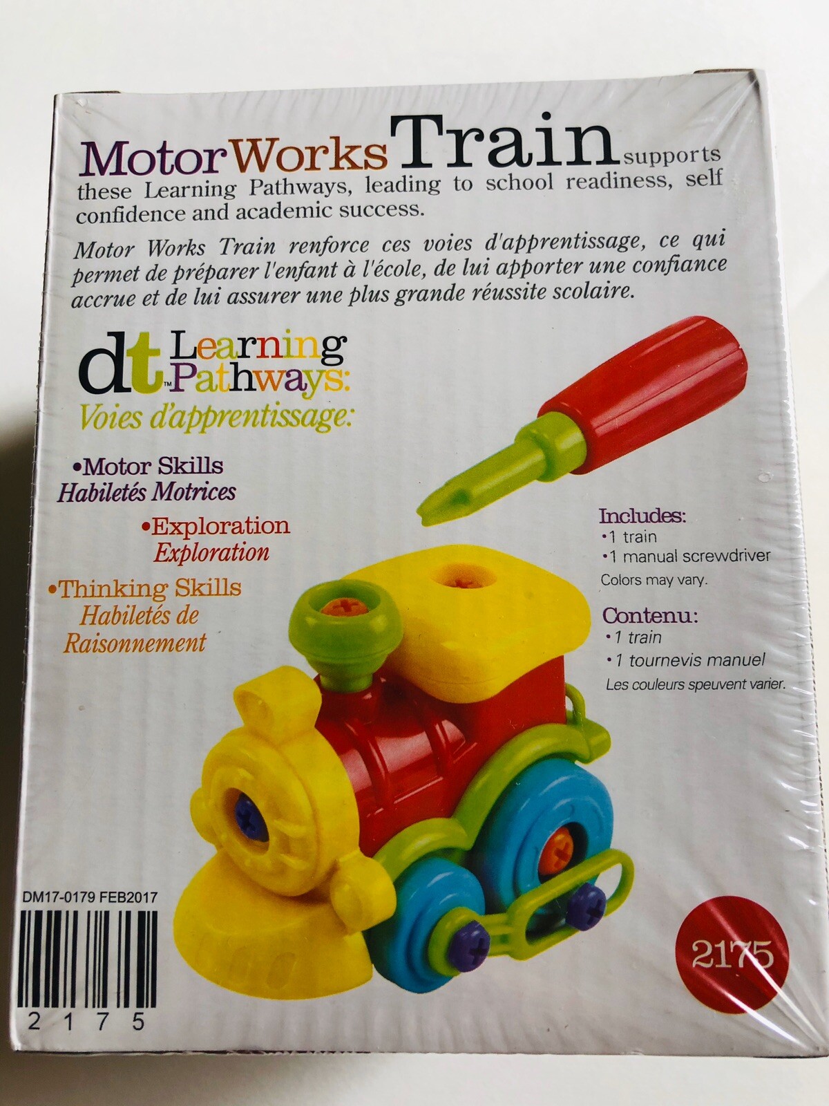 Discovery Toys MOTOR WORKS Take-Apart TRAIN with Tool – Motor & Thinking Skills