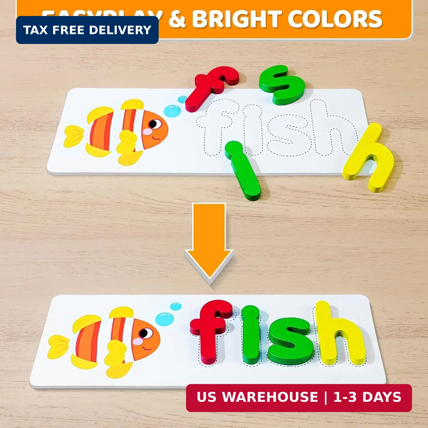 BEESTECH Alphabet ABC Learning Educational Toys for 3 4 5 Years Old Boys Girls,