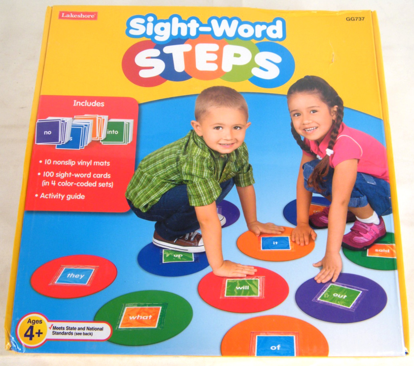 SIGHT WORD STEPS – Lakeshore Learning Exclusive – Reading Game – New Sealed