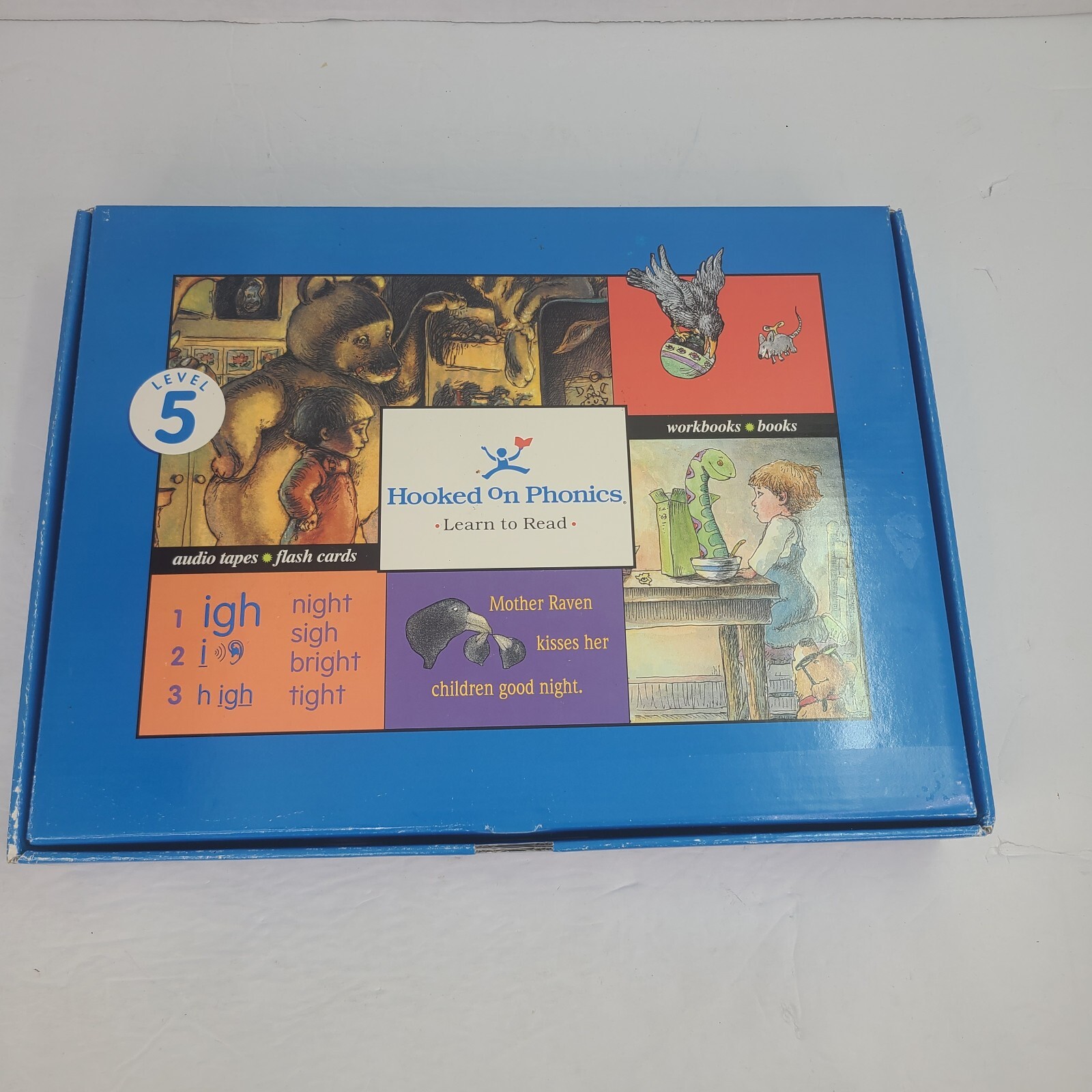 Vintage Hooked On Phonics Level 5 Learning Kit Home Schooling Kit