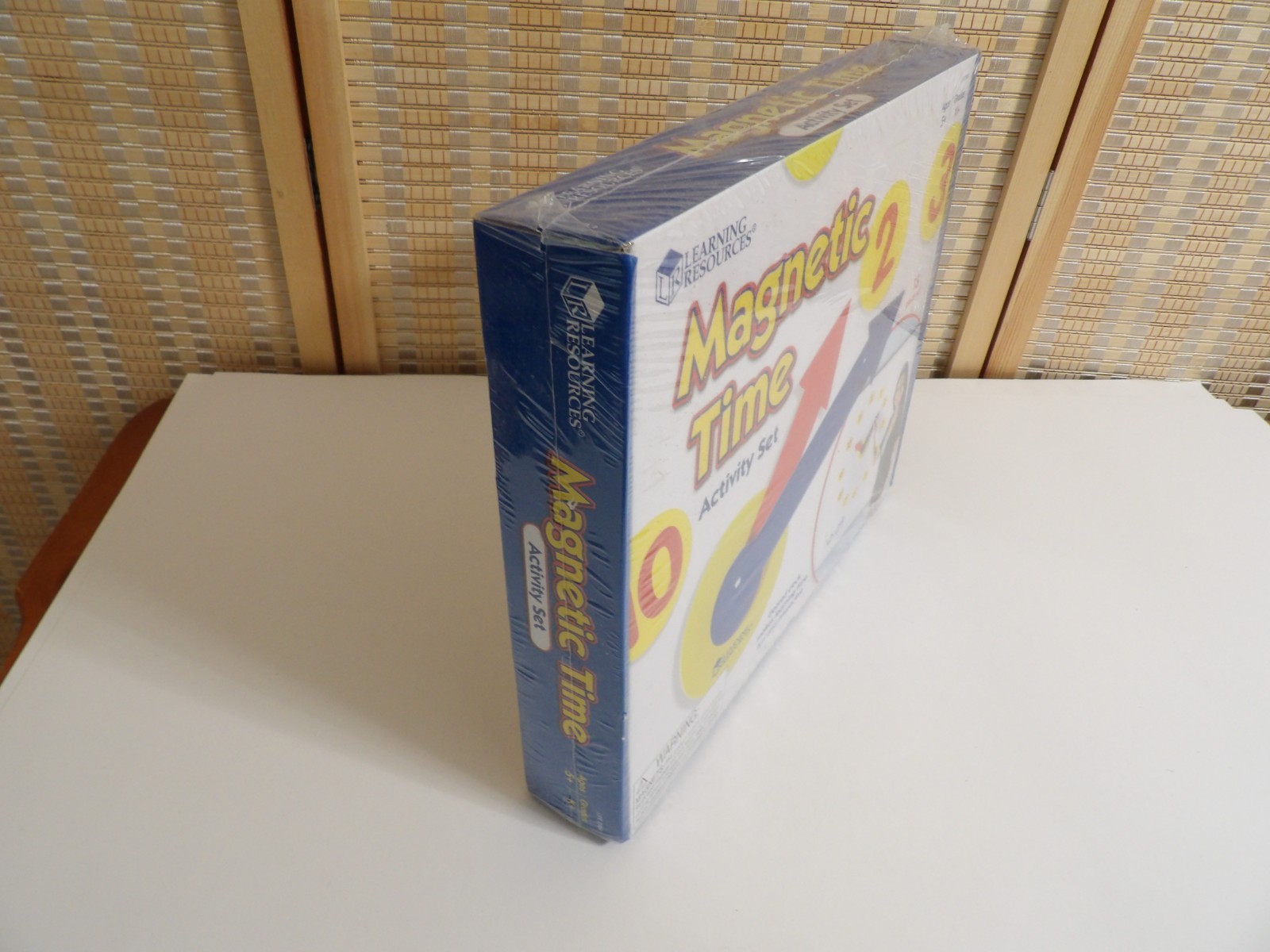 NEW – Magnetic Time Activity Set Geared Clock by Learning Resources