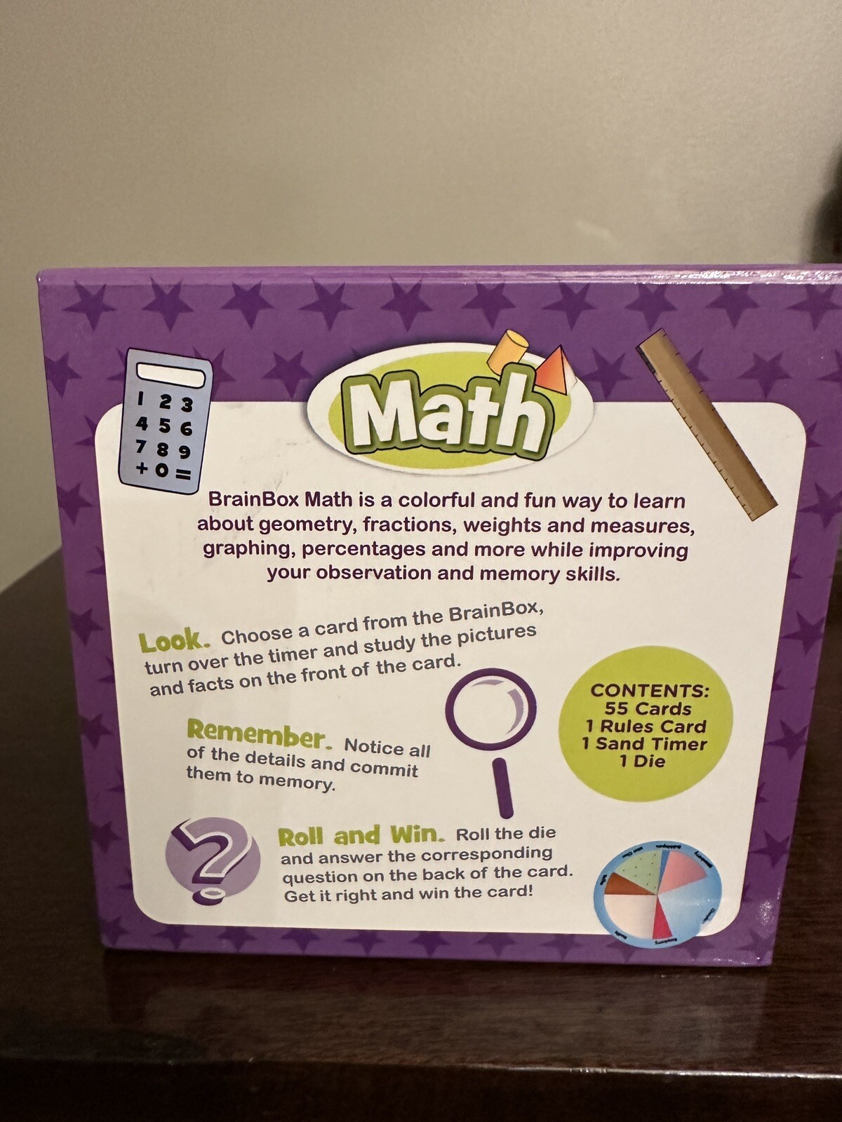 **COMPLETE** MindWare Brain Box “Math” Educational Card Game