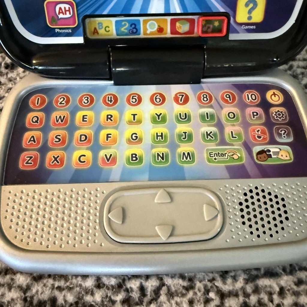 VTech Learning Laptop Black Silver